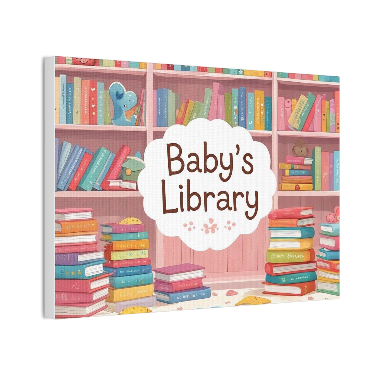 Baby's Library Wall Art