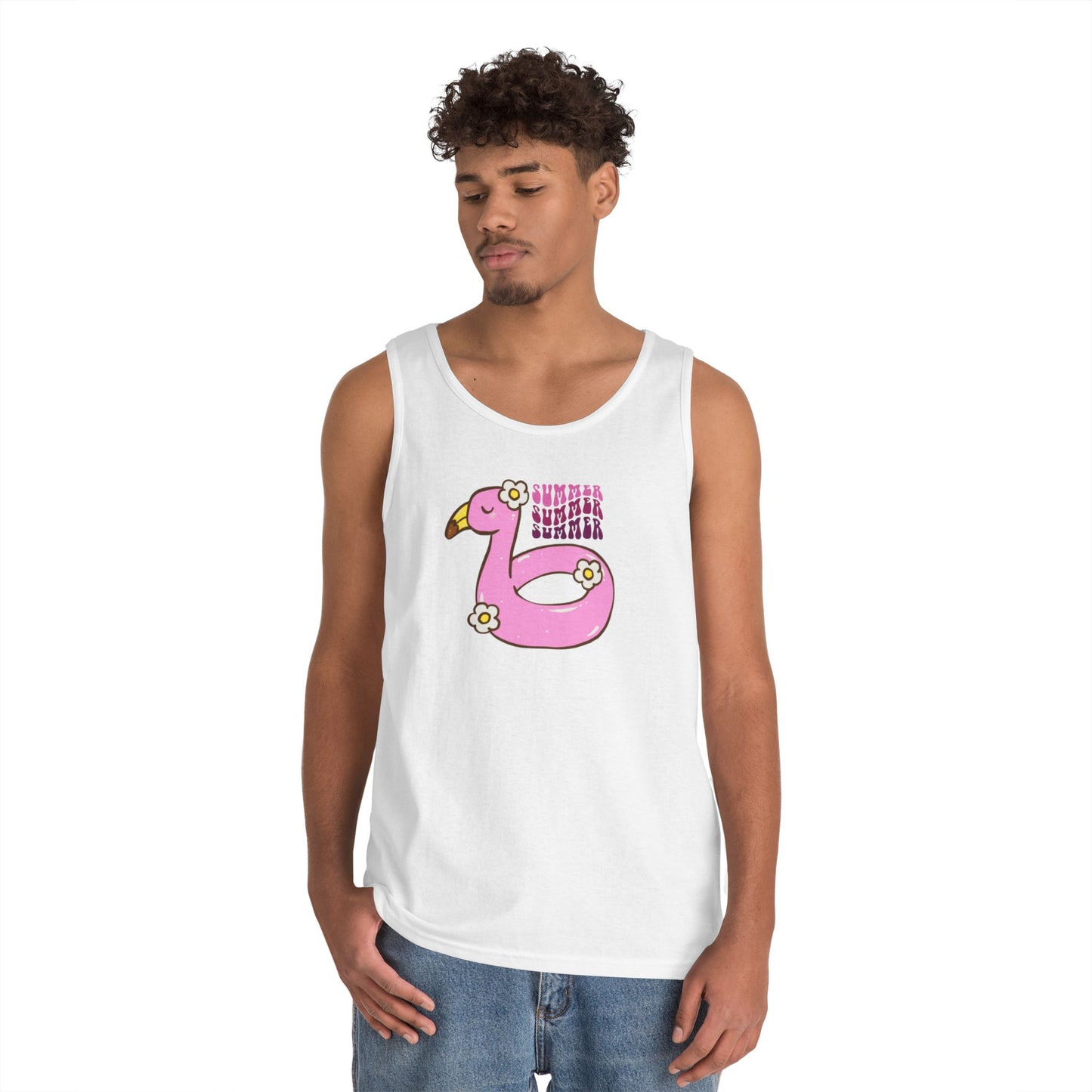 Flamingo Vibes Tank Top