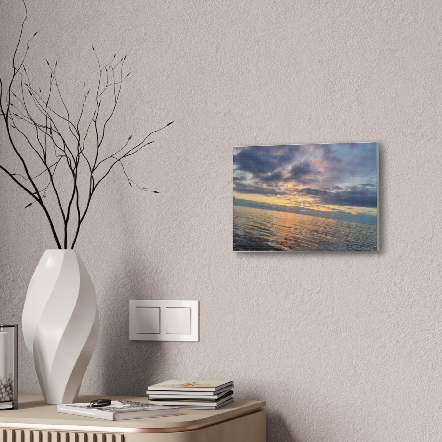 Lake Superior Canvas Stretched