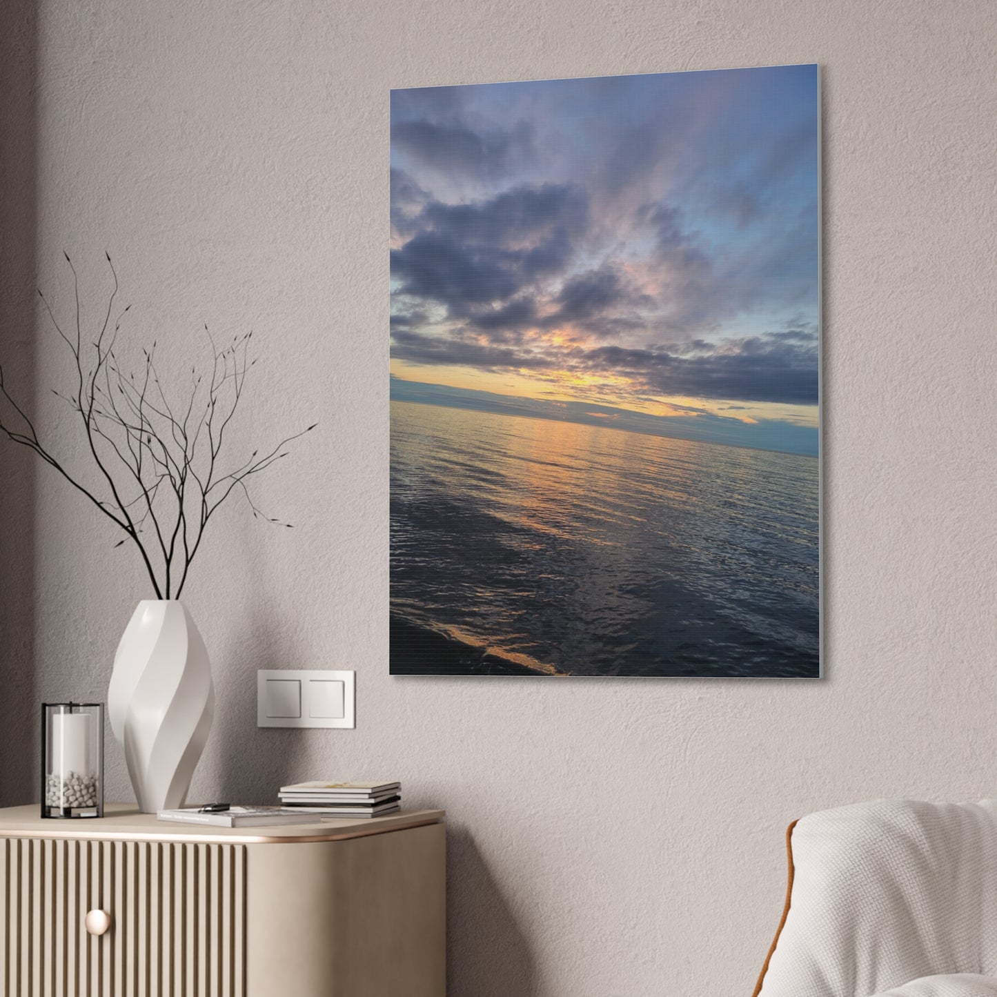 Lake Superior Canvas Stretched