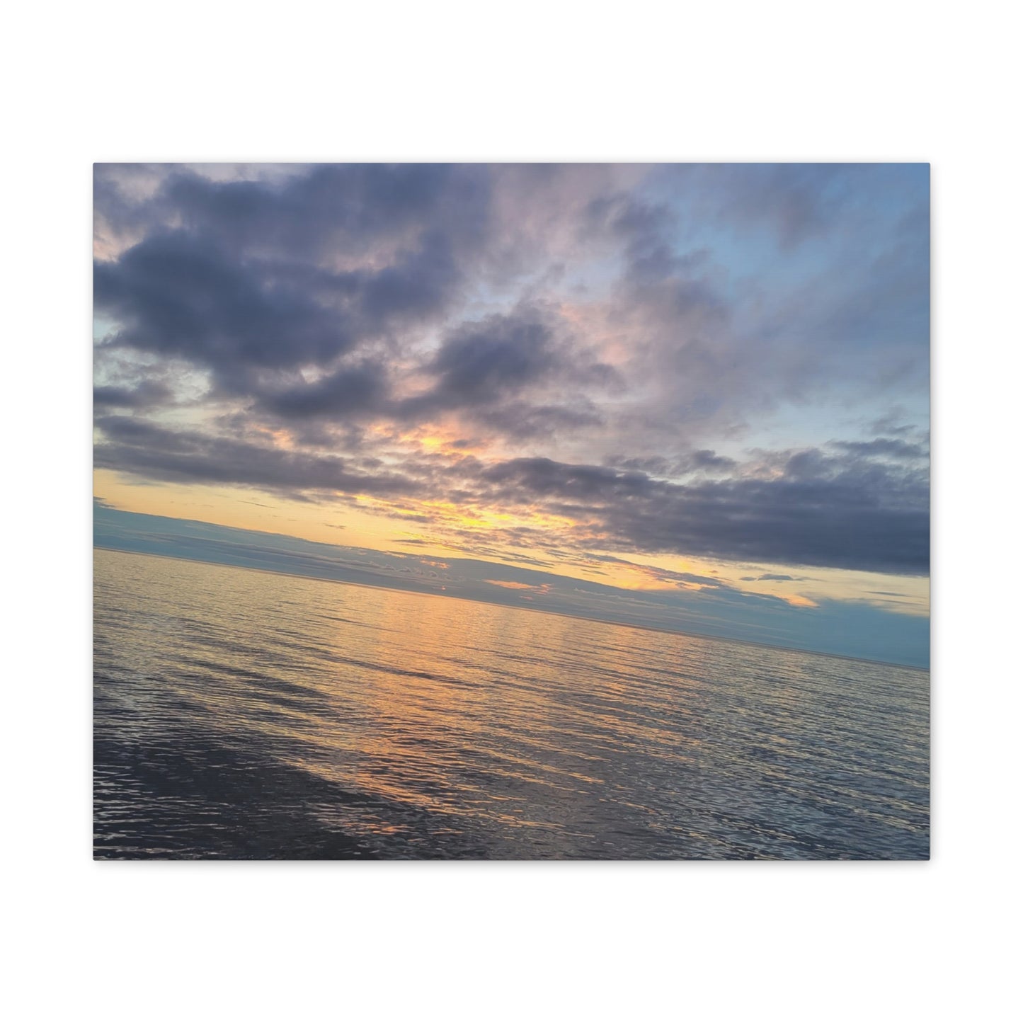 Lake Superior Canvas Stretched