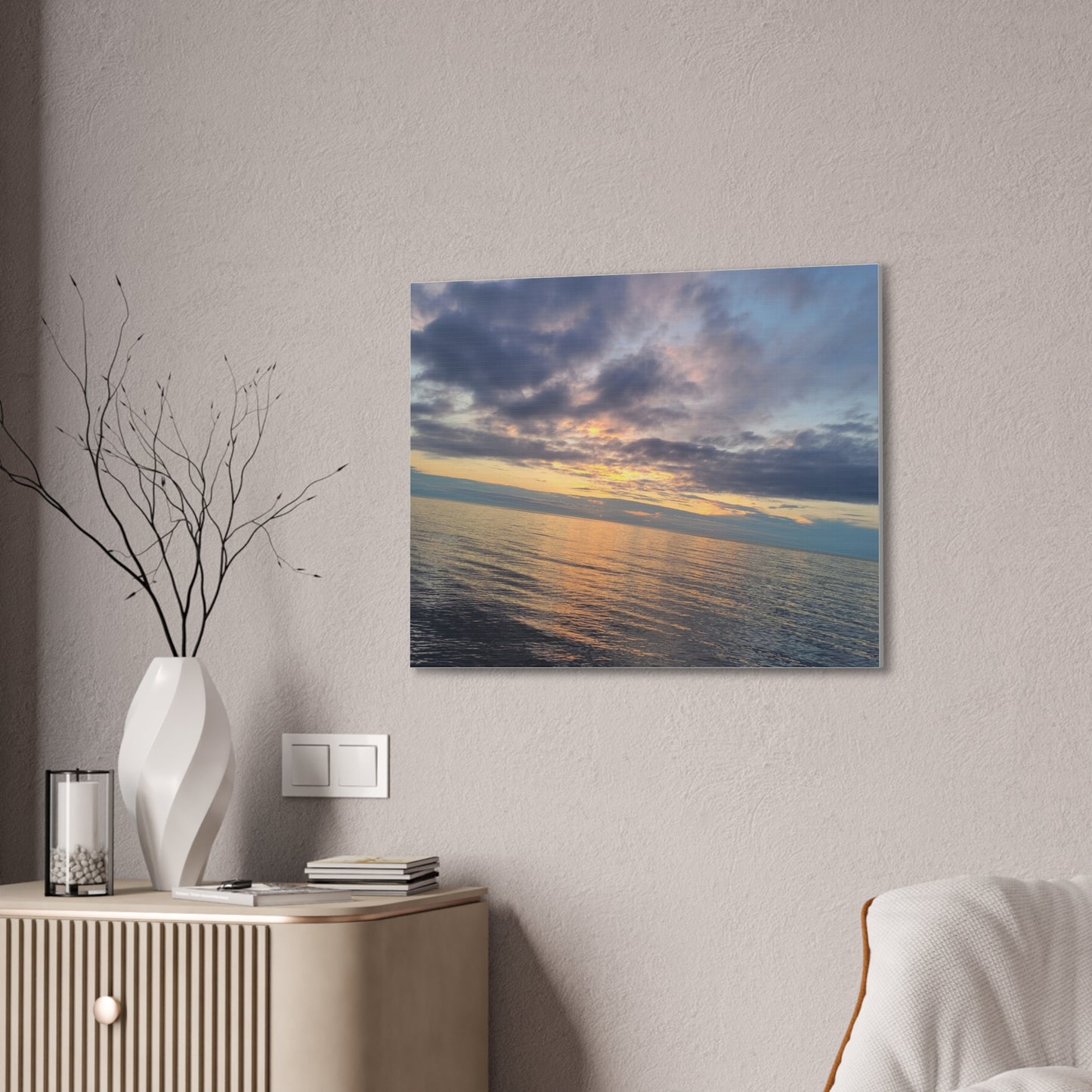 Lake Superior Canvas Stretched