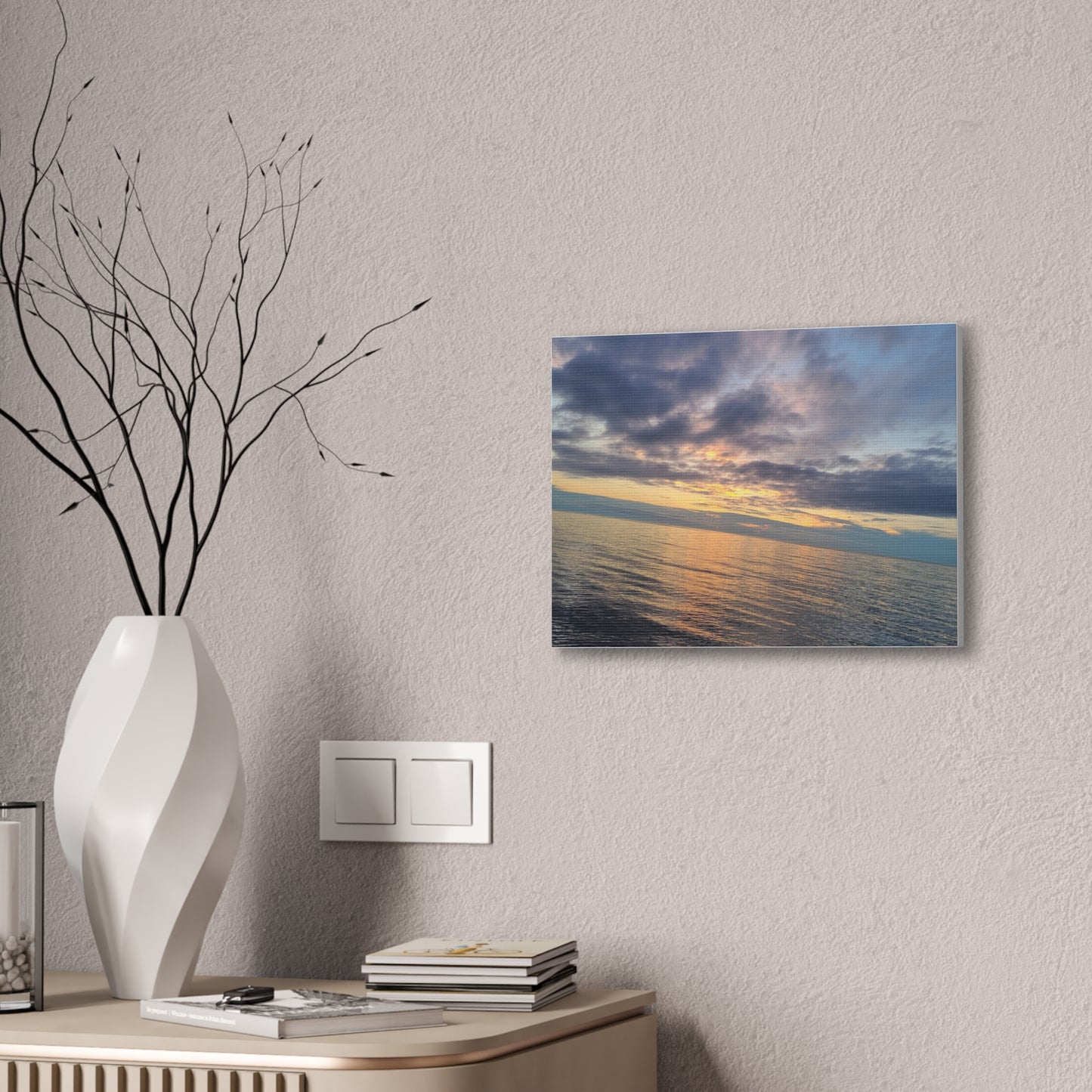Lake Superior Canvas Stretched