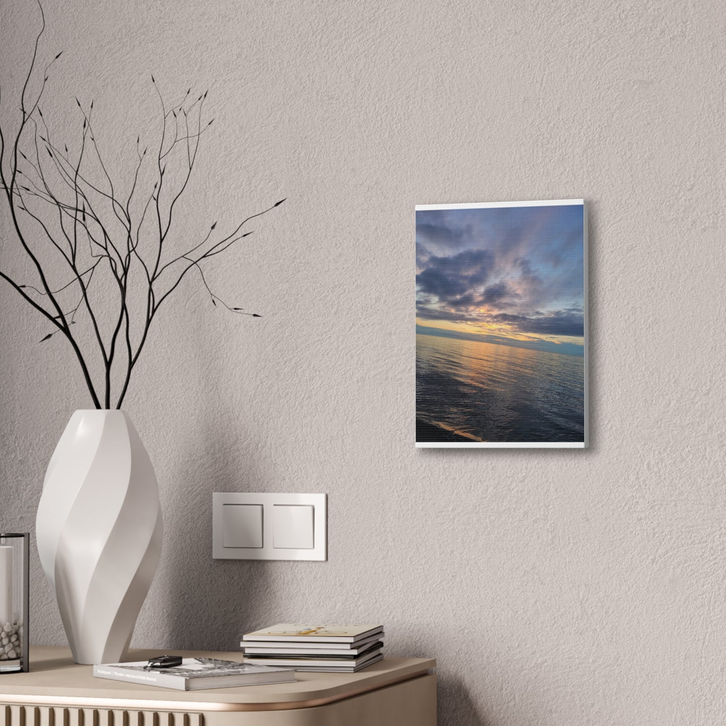 Lake Superior Canvas Stretched