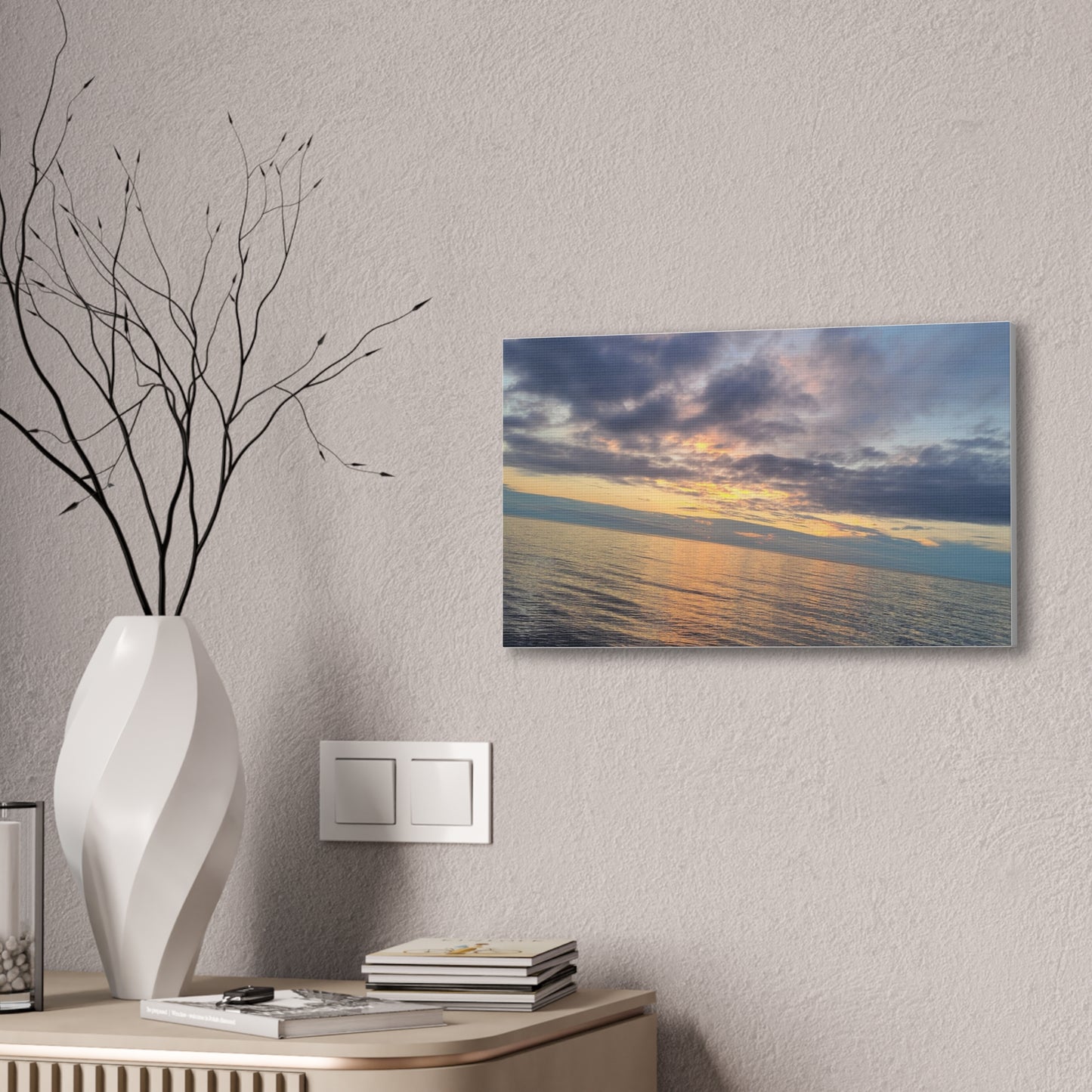 Lake Superior Canvas Stretched