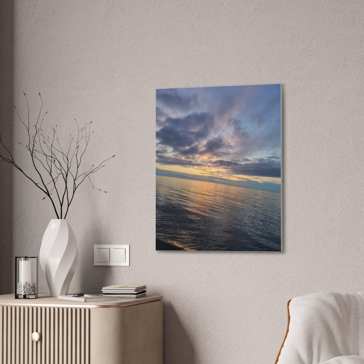 Lake Superior Canvas Stretched