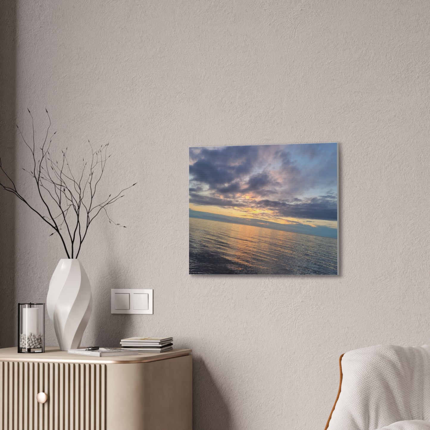 Lake Superior Canvas Stretched