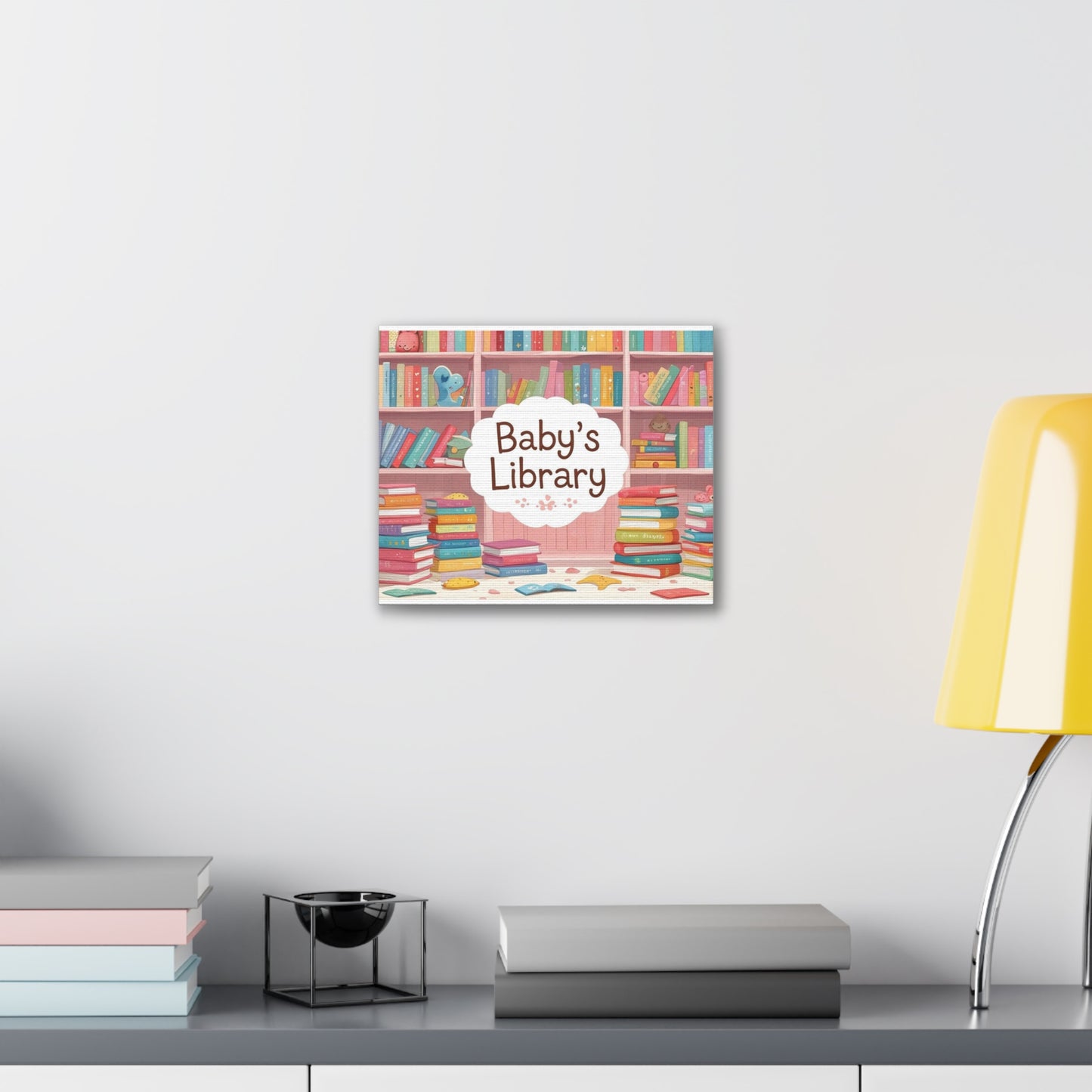 Baby's Library Wall Art