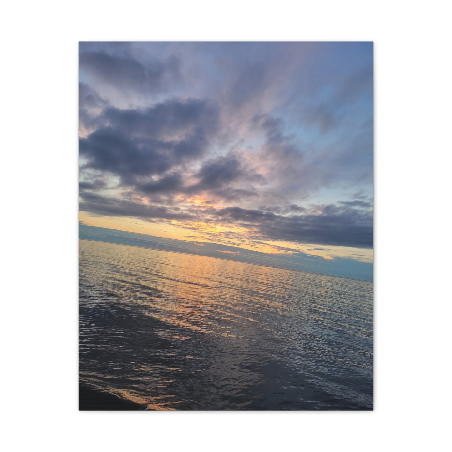 Lake Superior Canvas Stretched