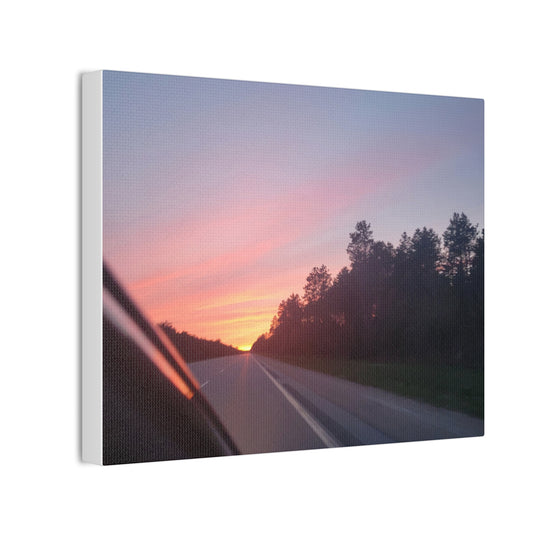 Road Trip Canvas Stretched