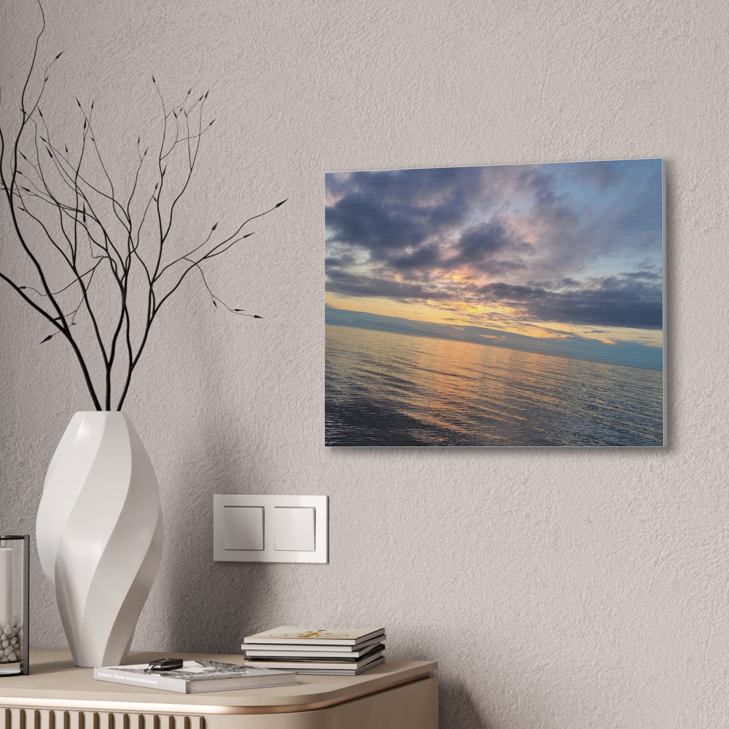 Lake Superior Canvas Stretched