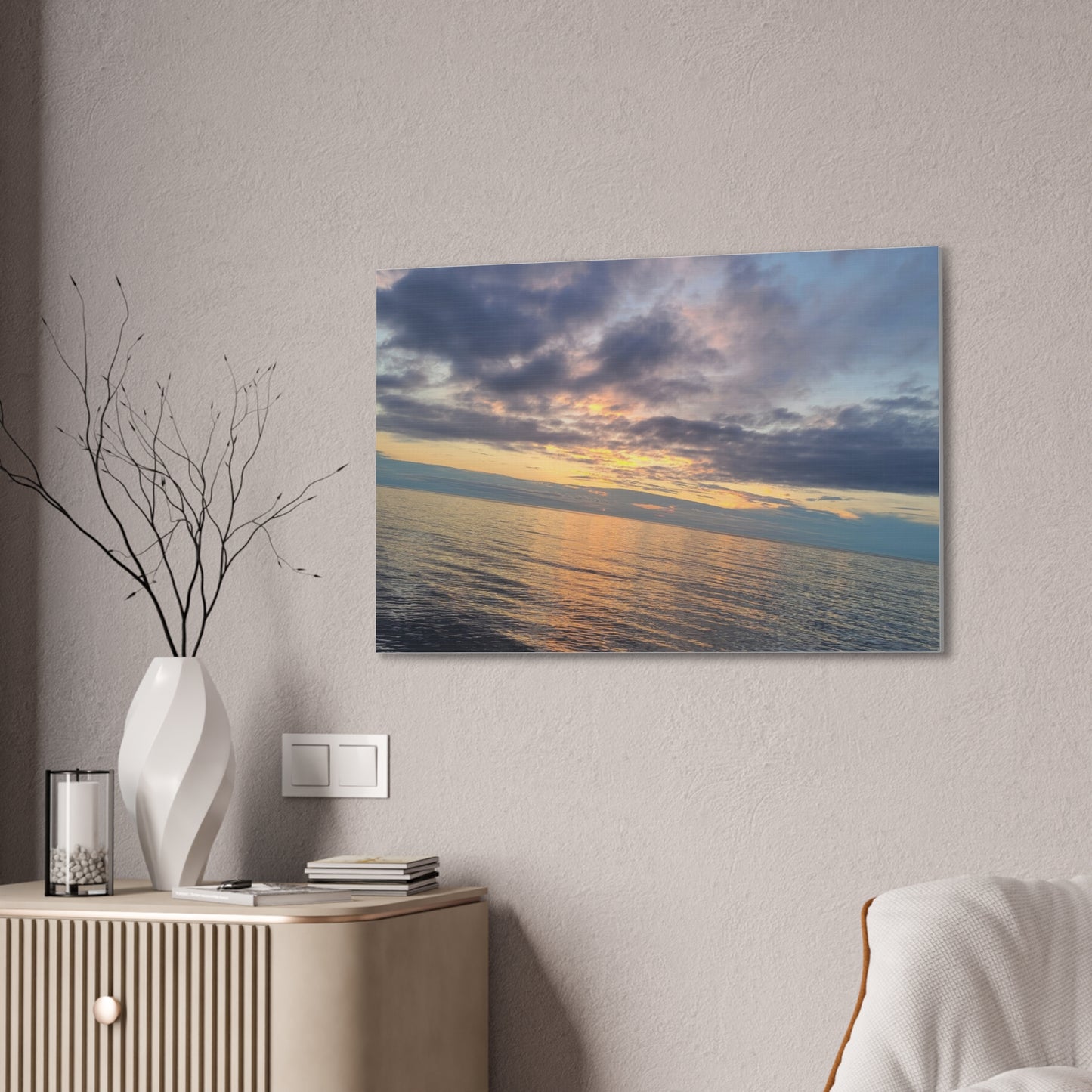 Lake Superior Canvas Stretched