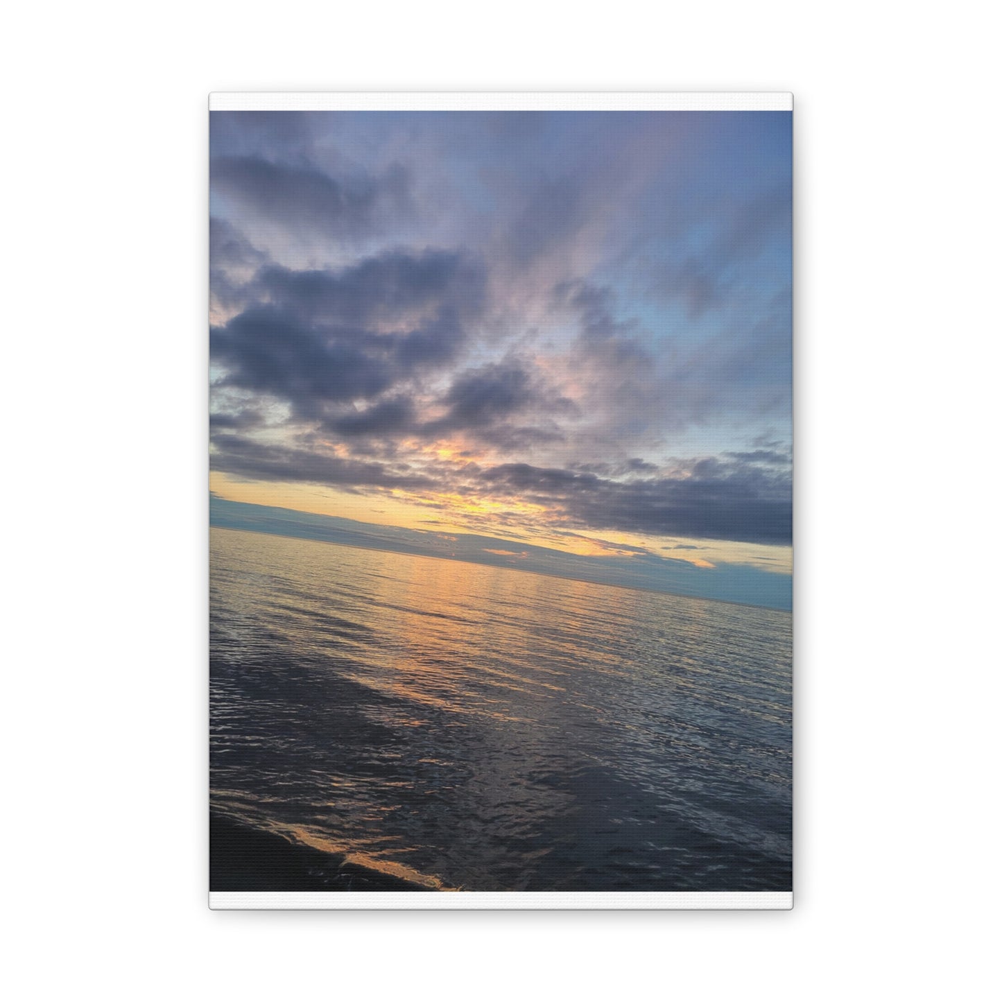 Lake Superior Canvas Stretched