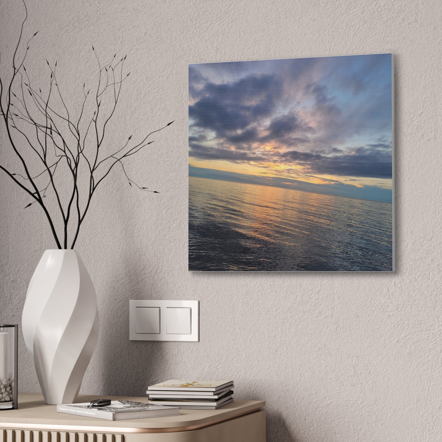 Lake Superior Canvas Stretched