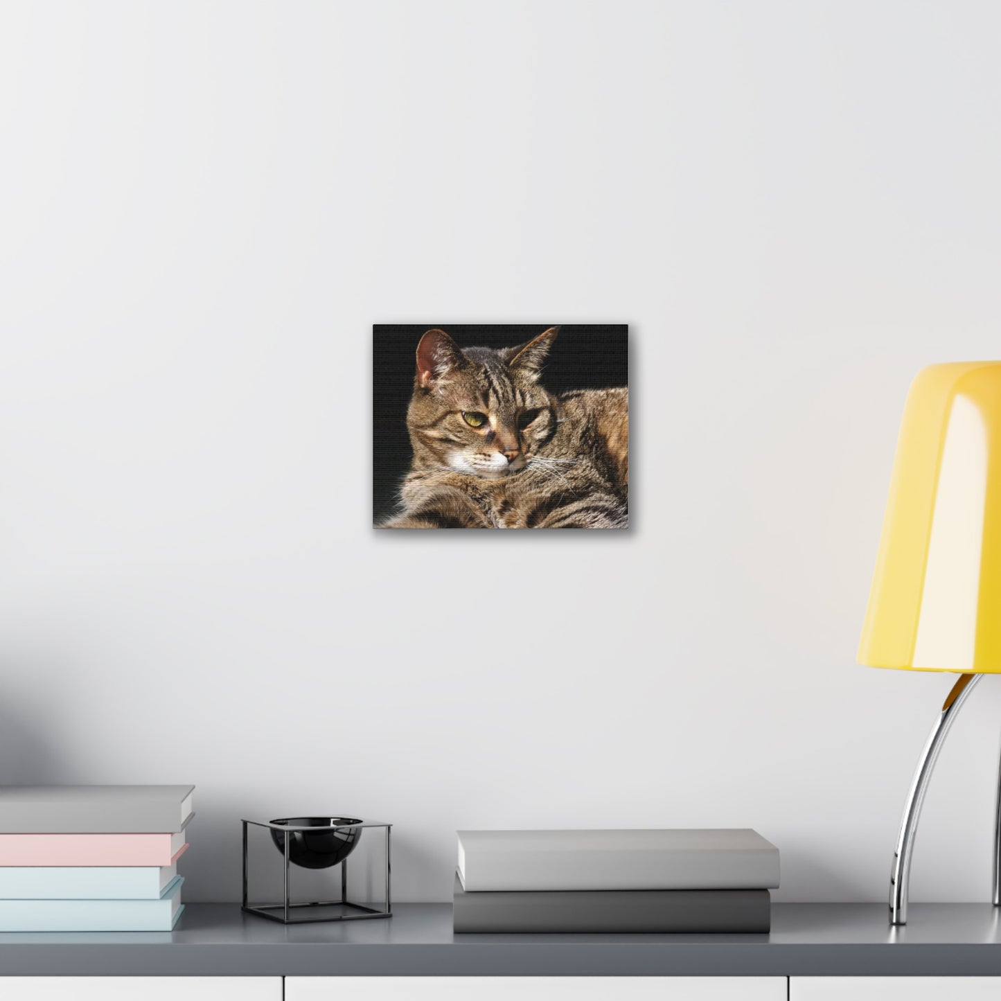 Tiger Cat - Canvas Stretched, 0.75"