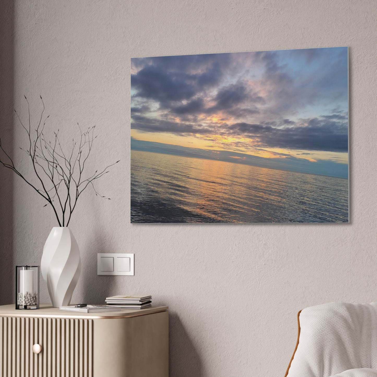 Lake Superior Canvas Stretched