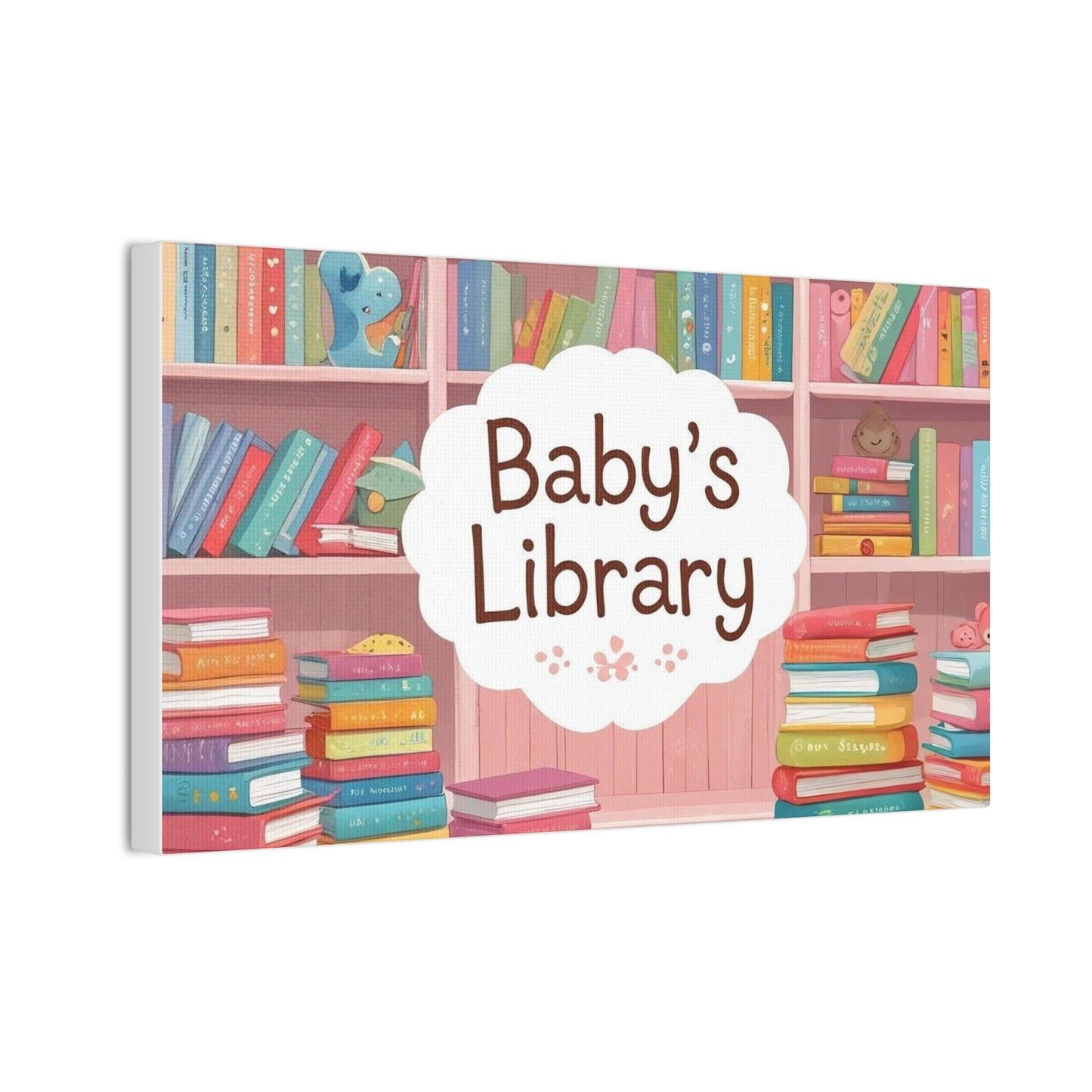 Baby's Library Wall Art