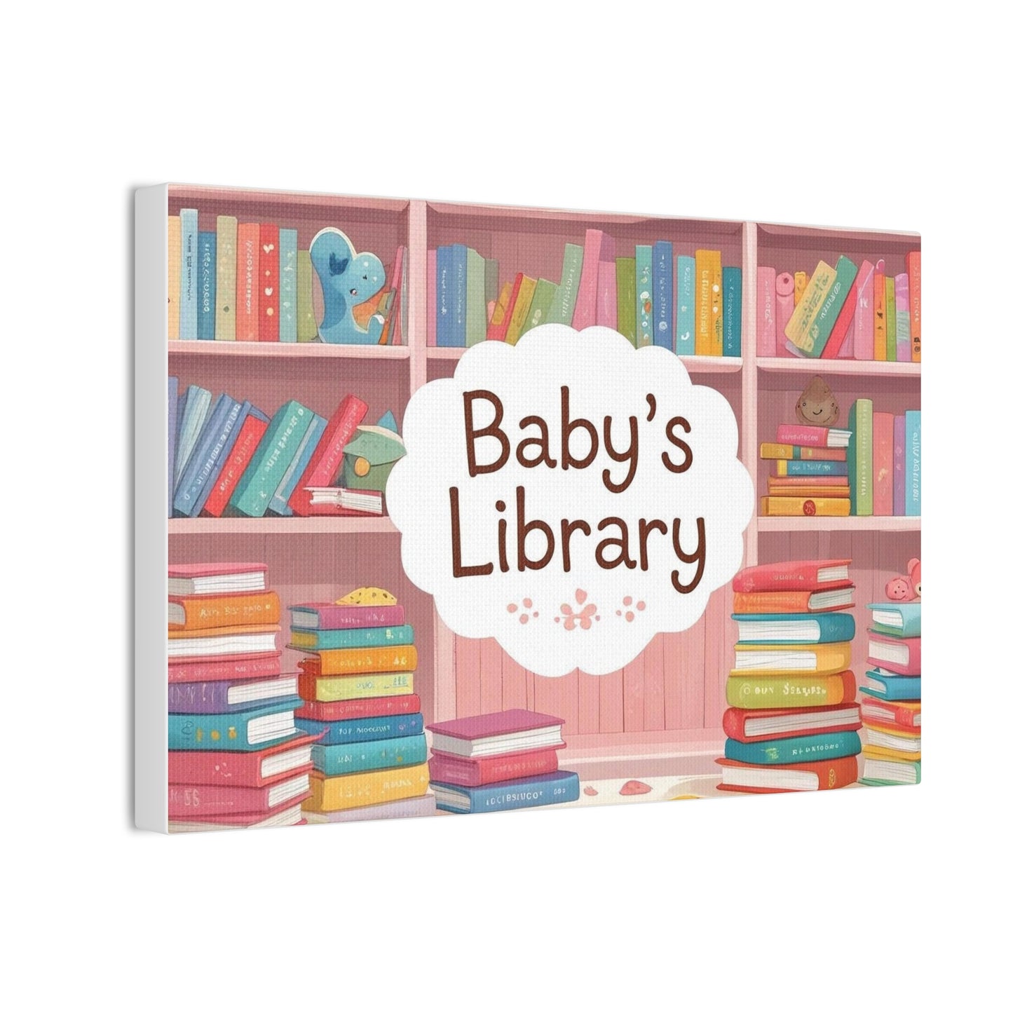 Baby's Library Wall Art