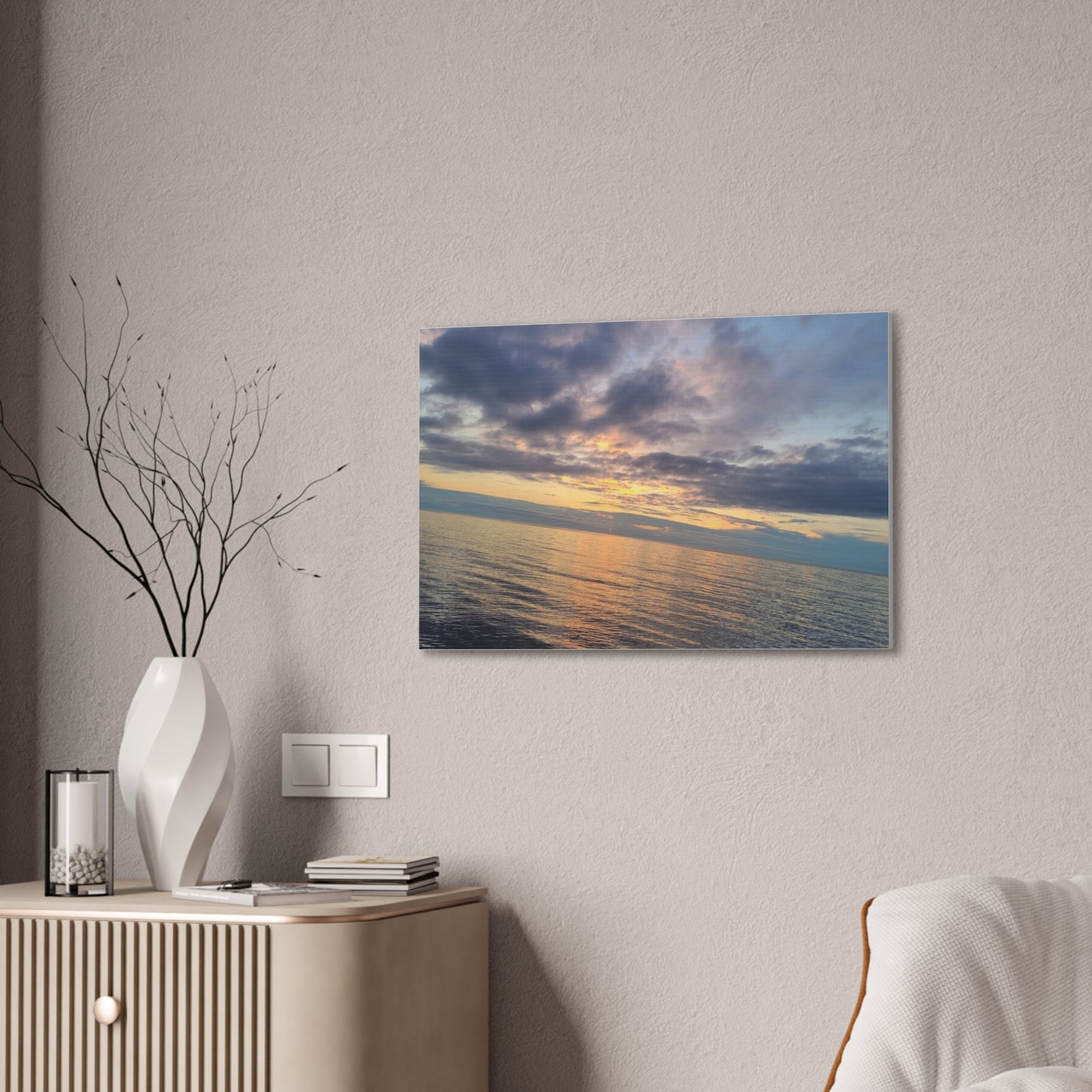 Lake Superior Canvas Stretched