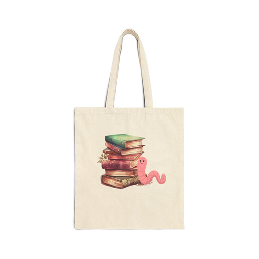 Bookworm Tote Bag