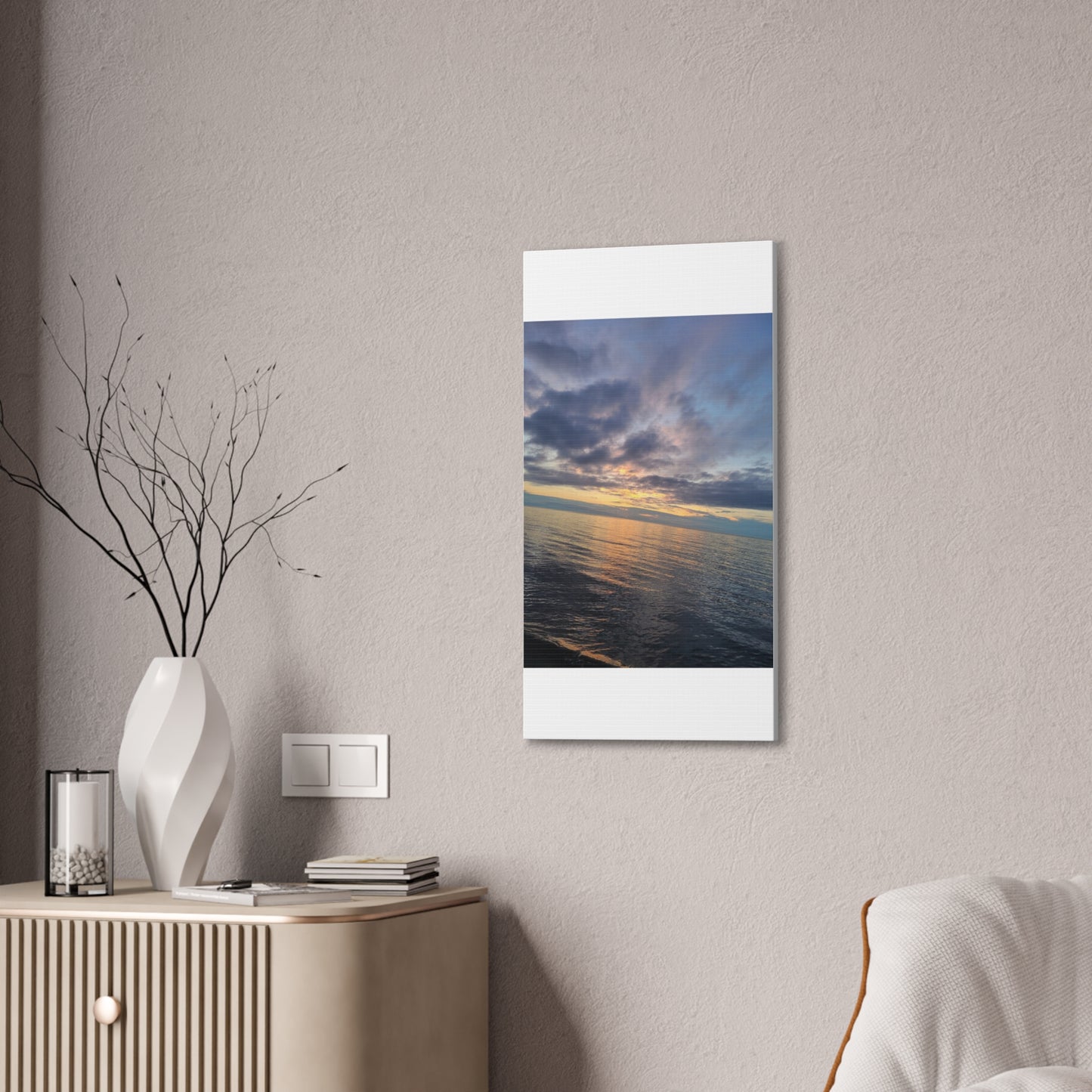 Lake Superior Canvas Stretched