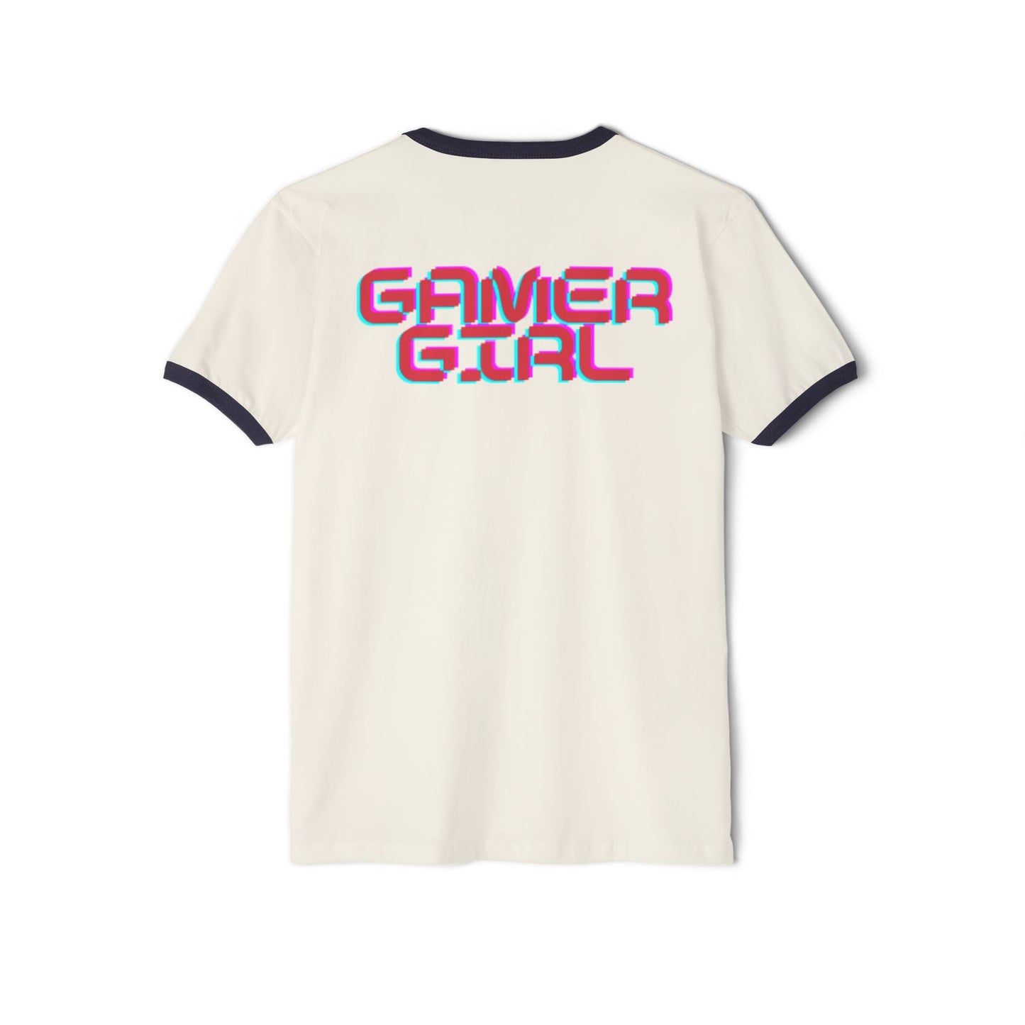 Playful Gamer Girl Ringer Tee
