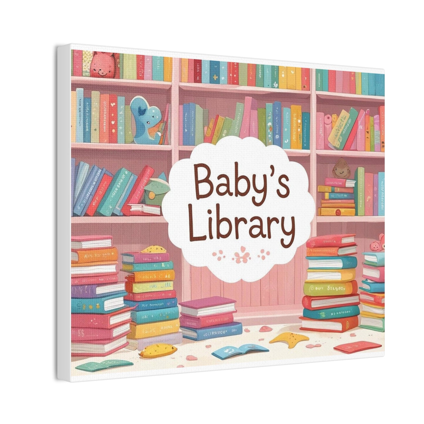 Baby's Library Wall Art