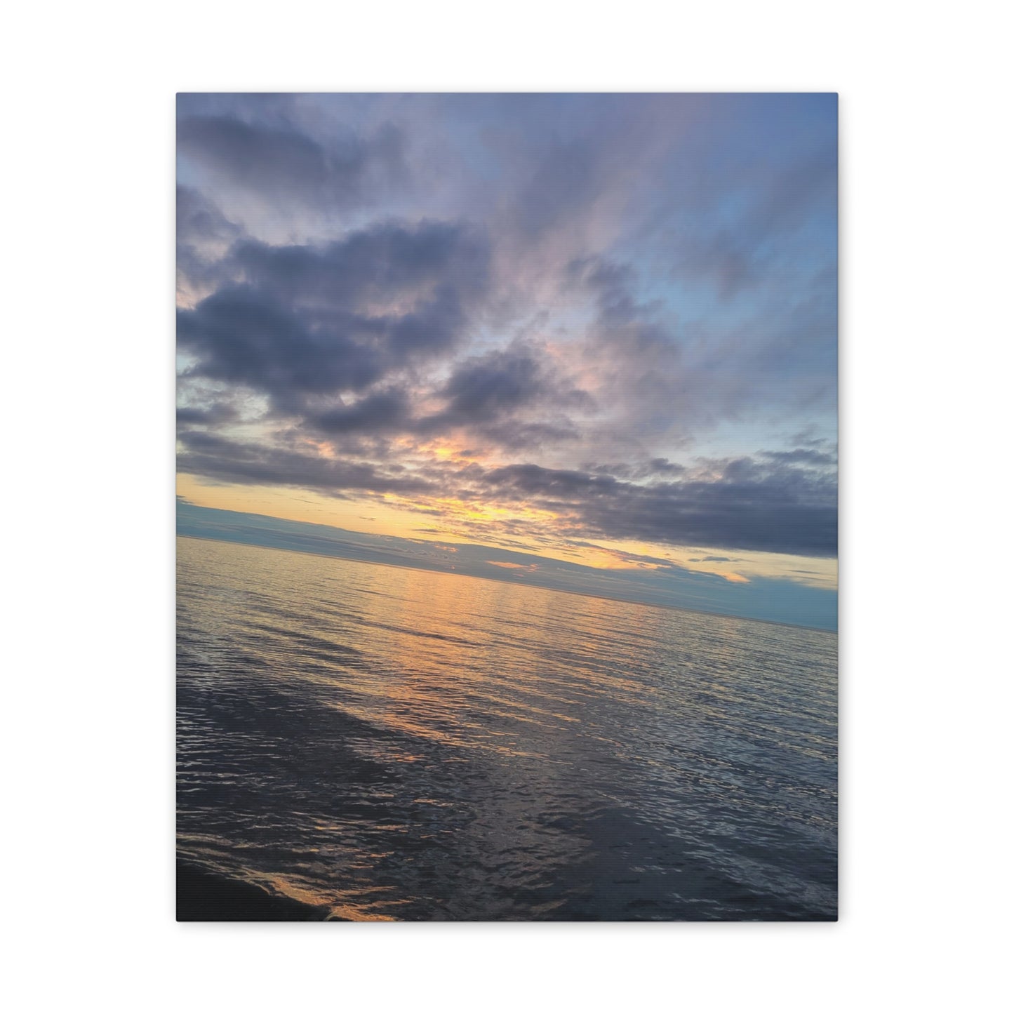 Lake Superior Canvas Stretched
