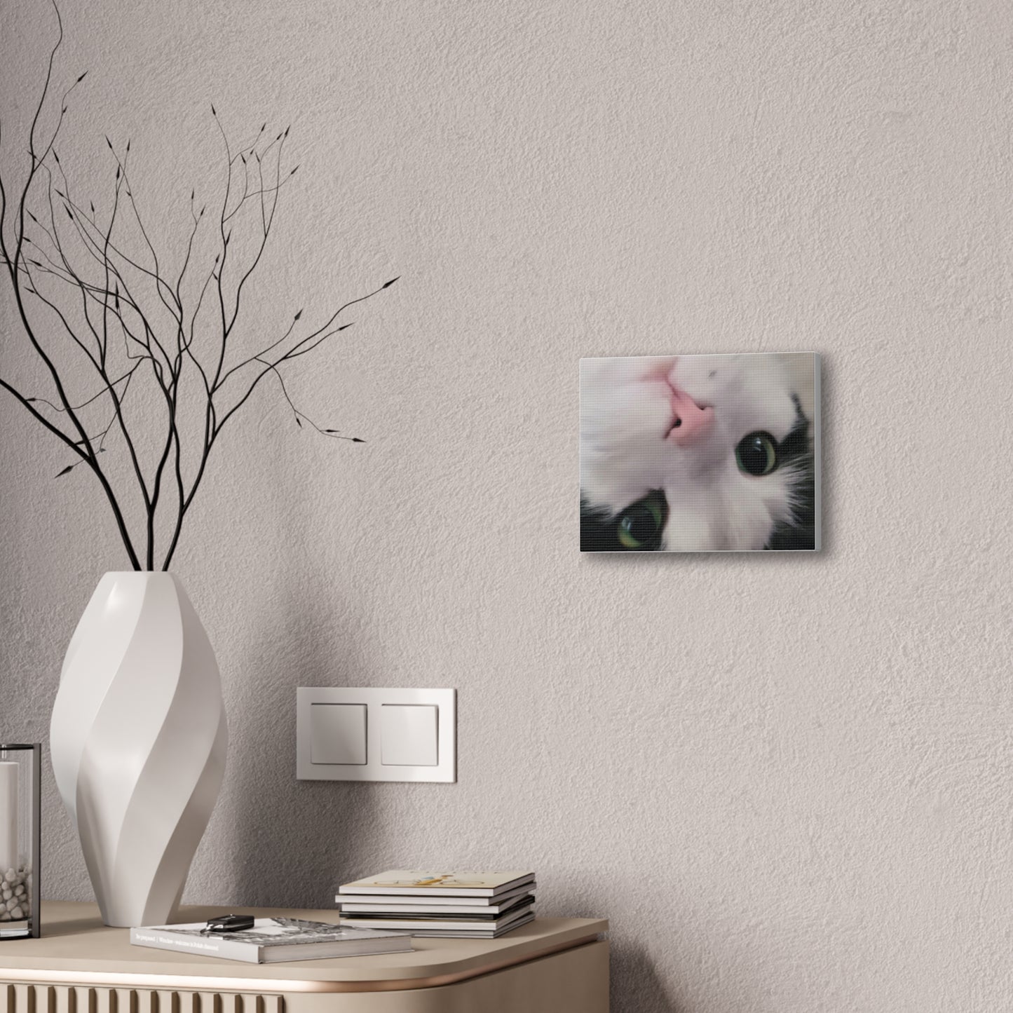 Adorable Cat Canvas Print – Perfect for Pet Lovers