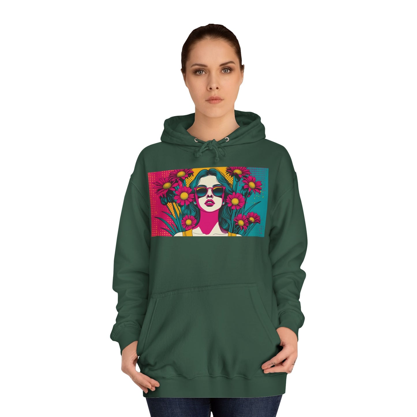 Vibrant Shades Hoodie