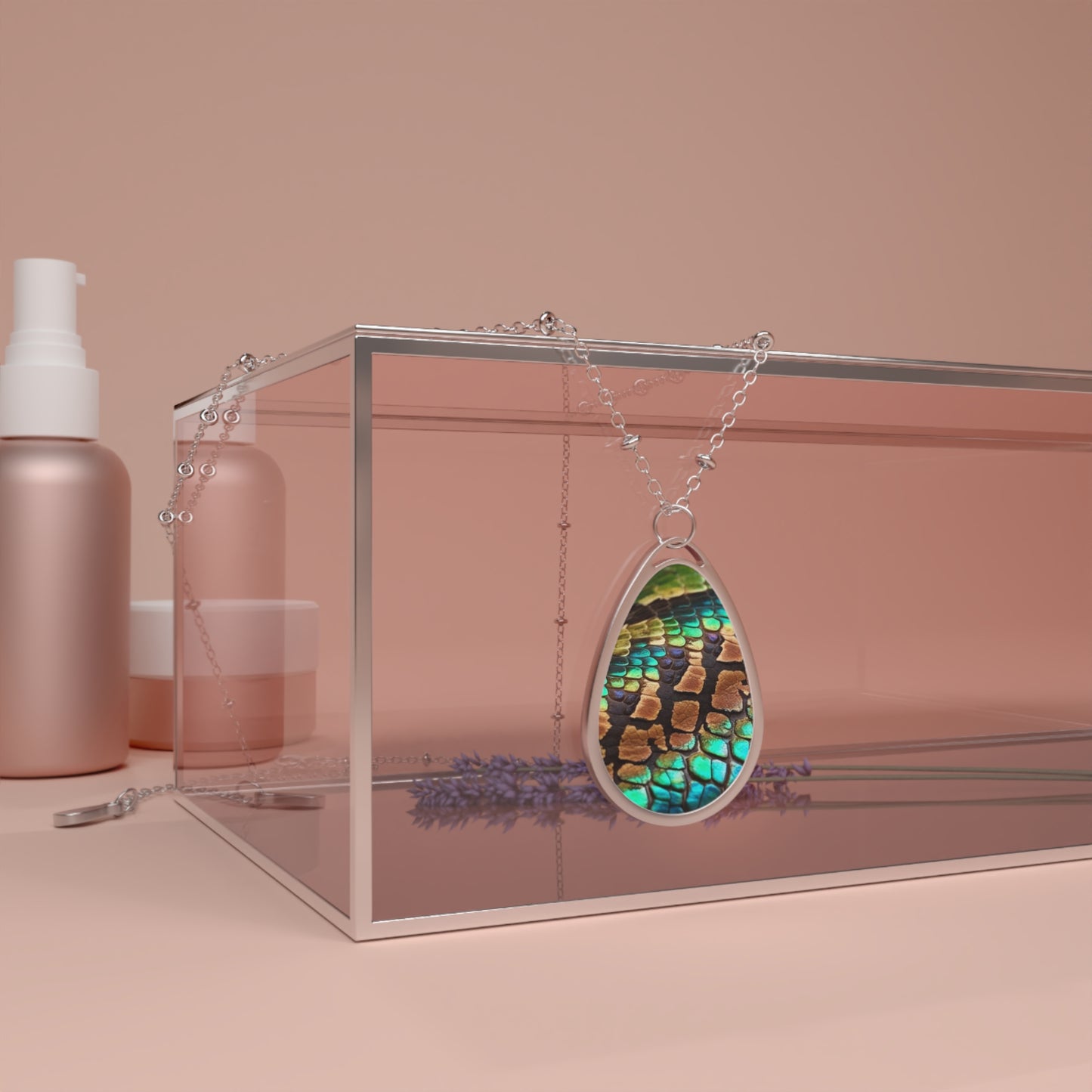 Inspired Oval Necklace