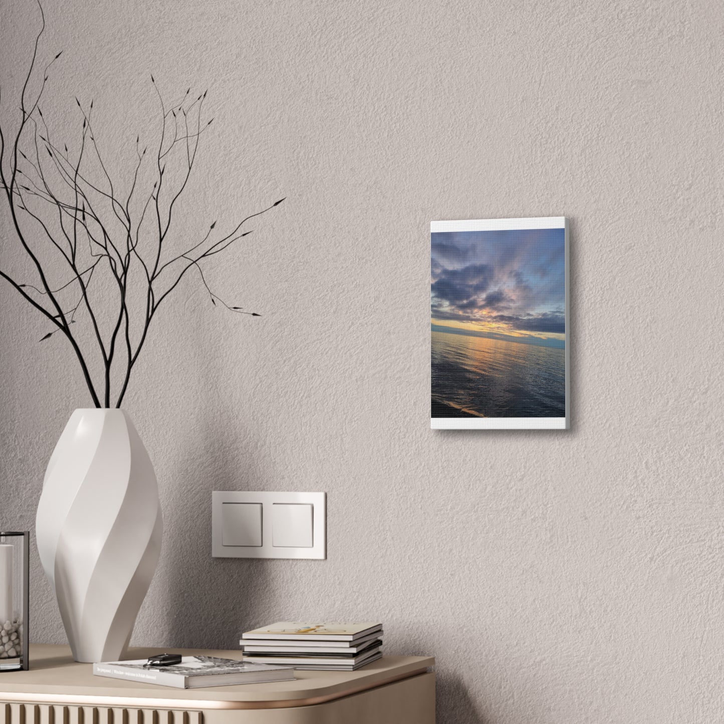 Lake Superior Canvas Stretched