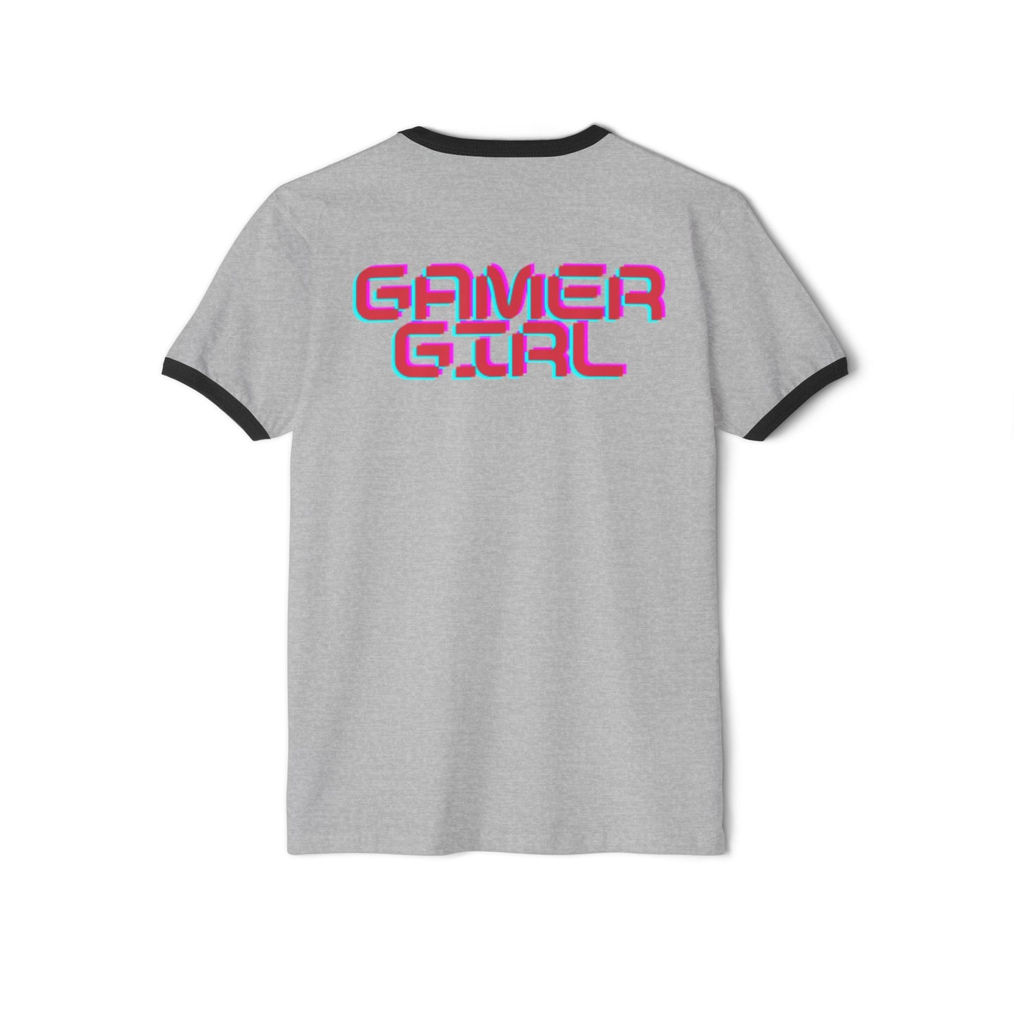 Playful Gamer Girl Ringer Tee