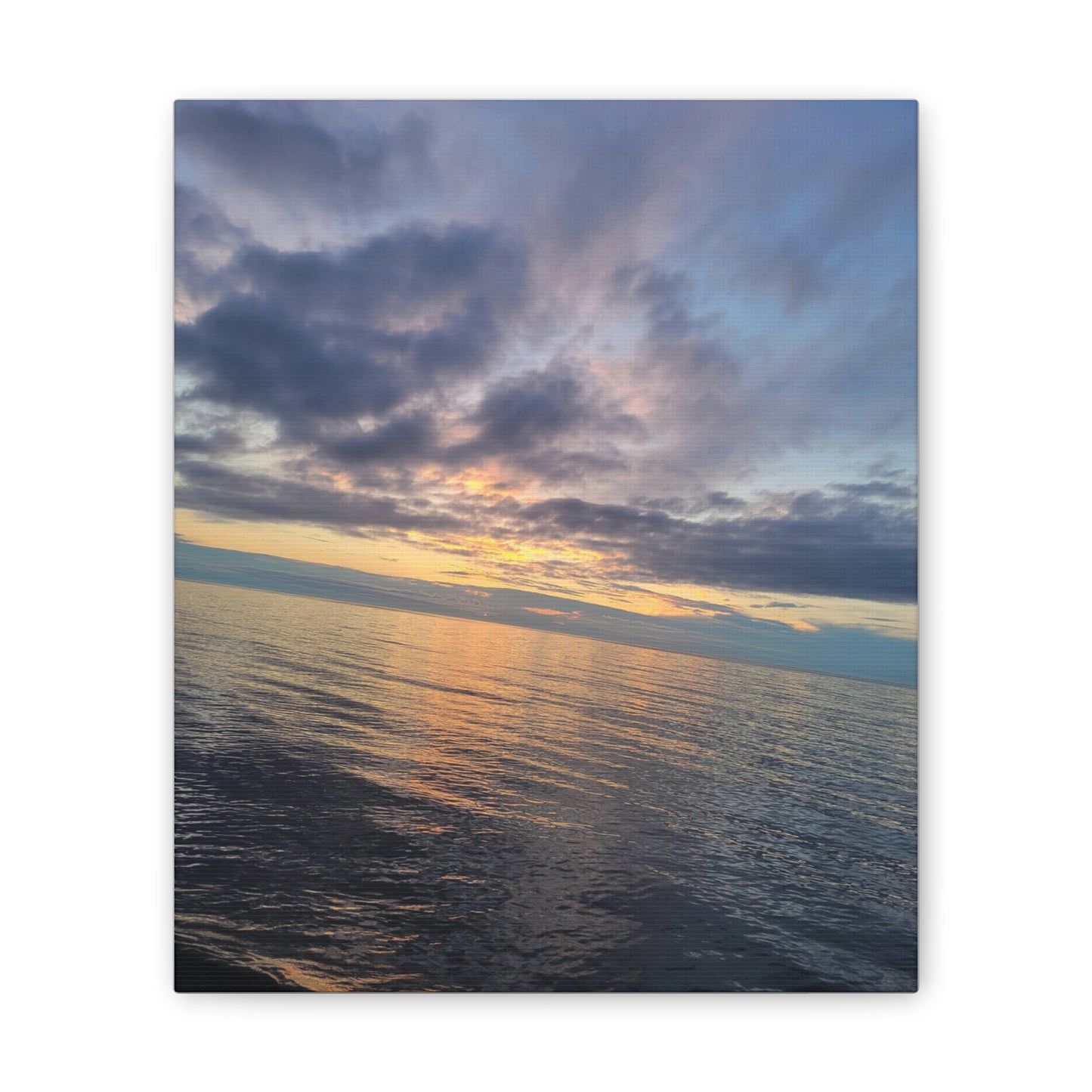 Lake Superior Canvas Stretched