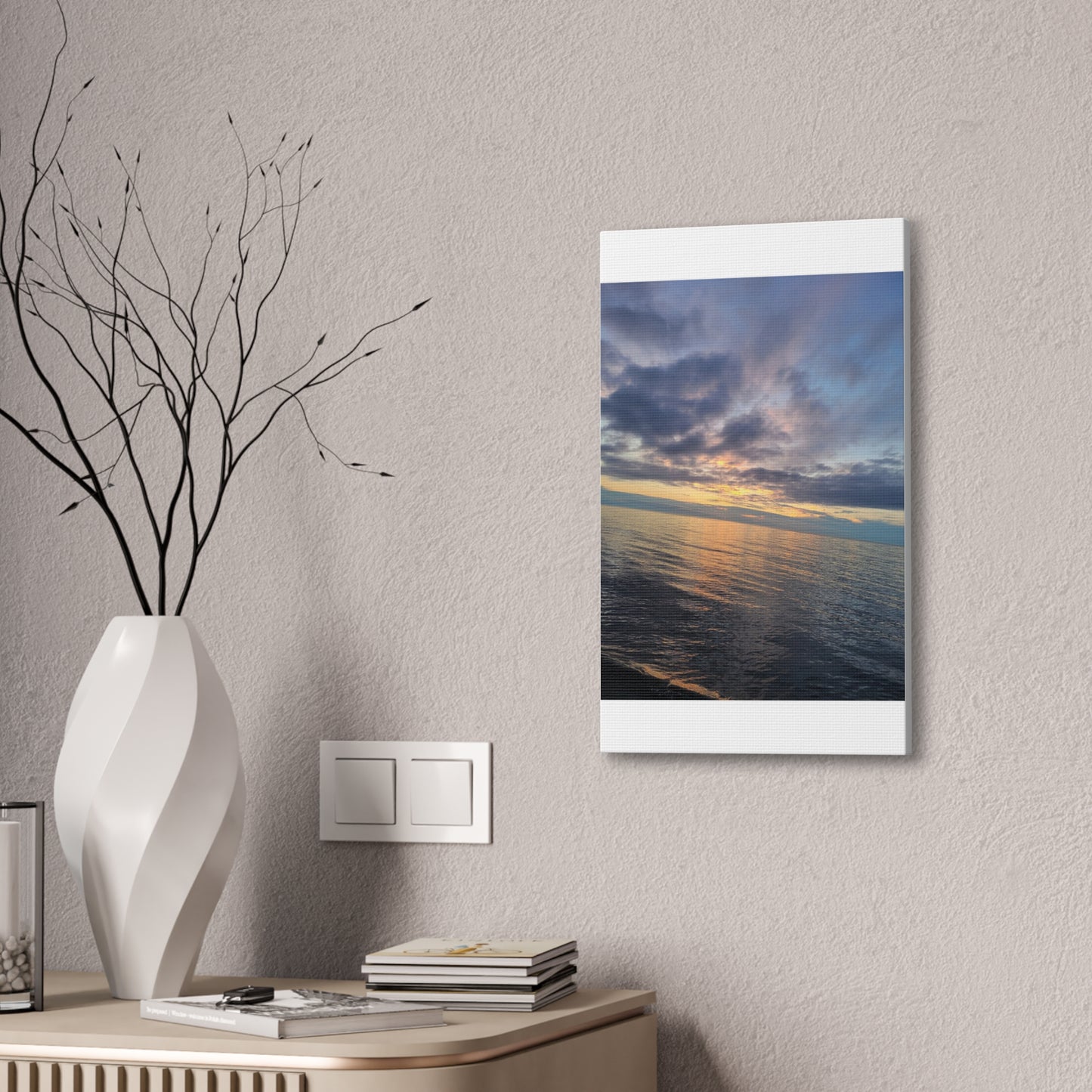 Lake Superior Canvas Stretched
