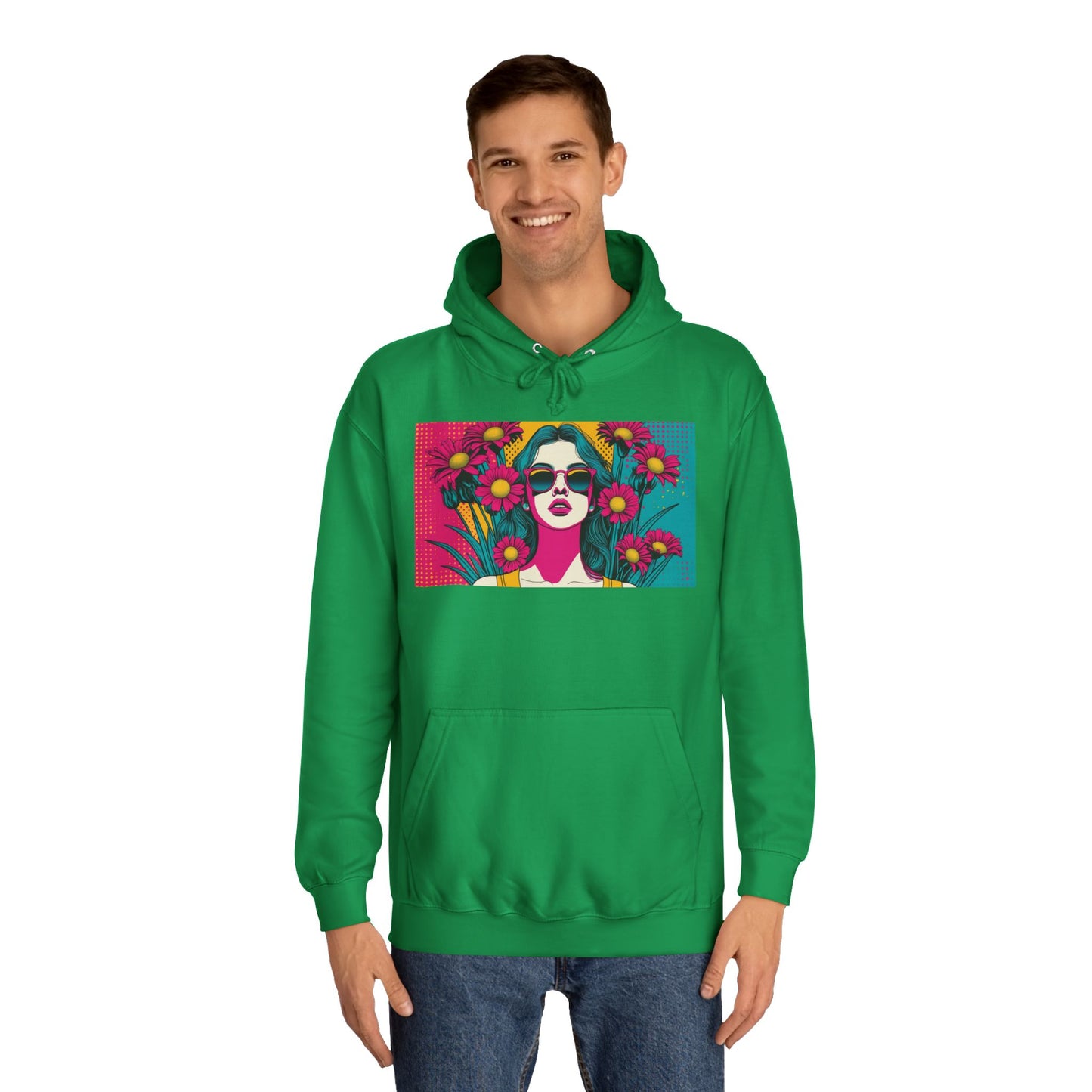 Vibrant Shades Hoodie