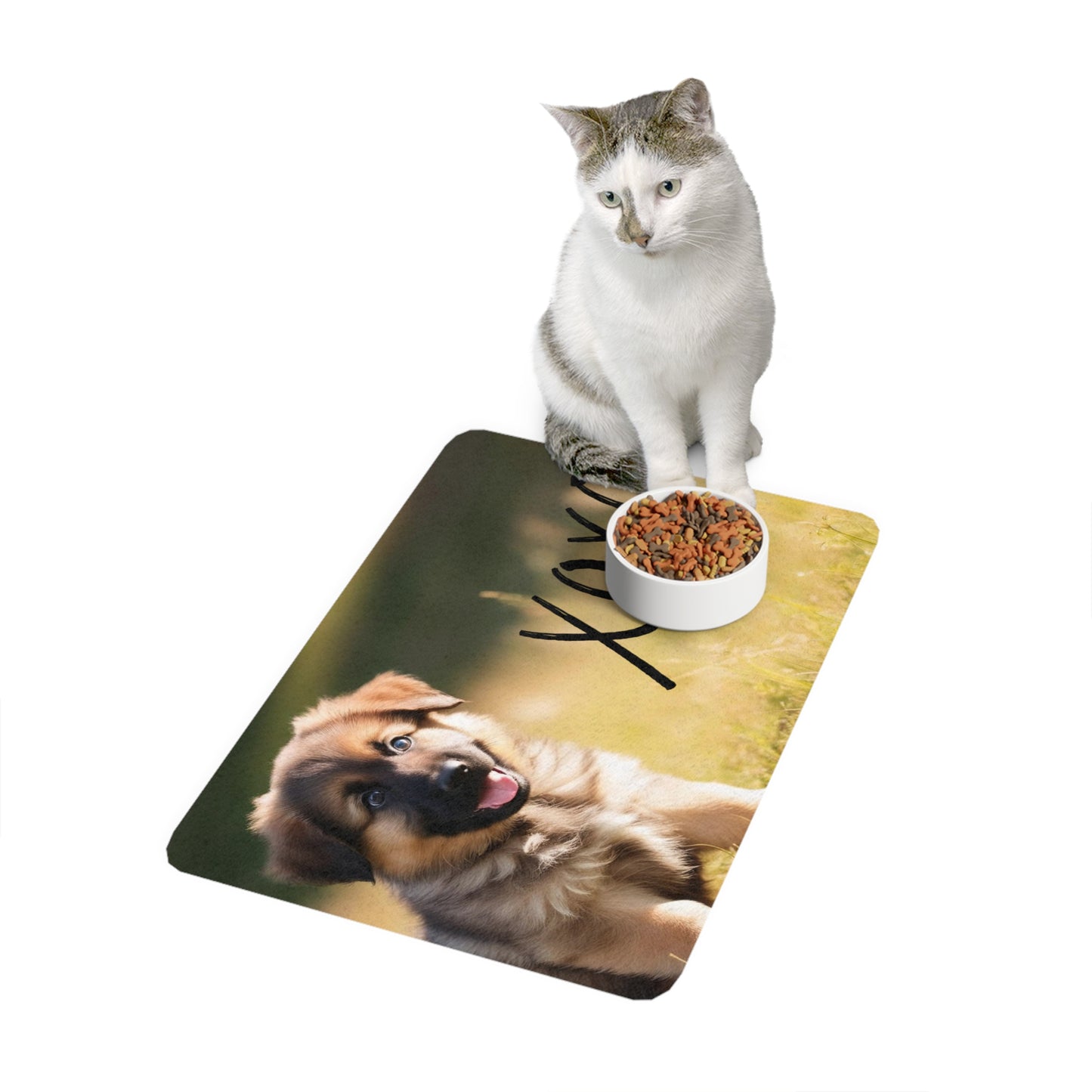 Pet Food Mat German Shepherd