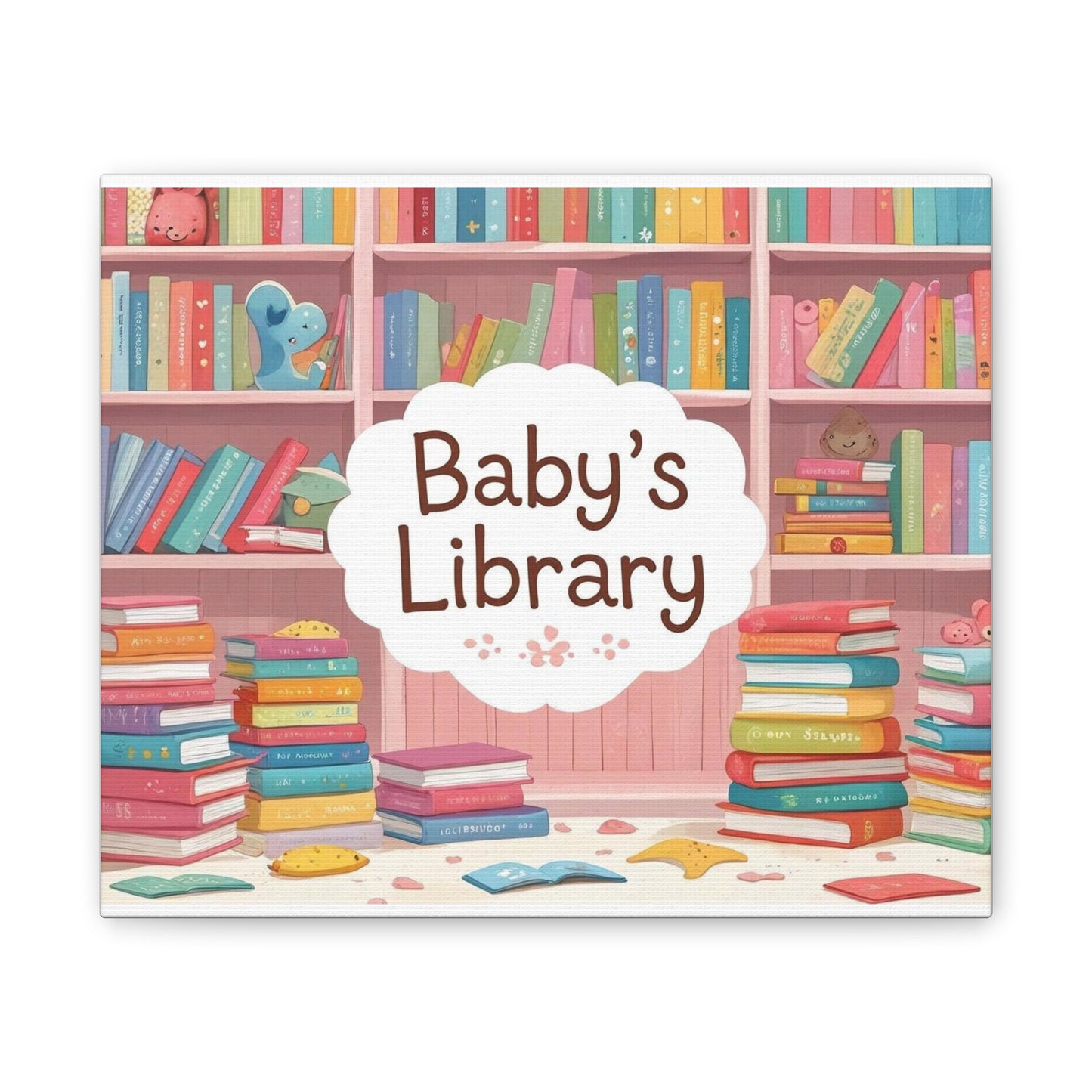 Baby's Library Wall Art