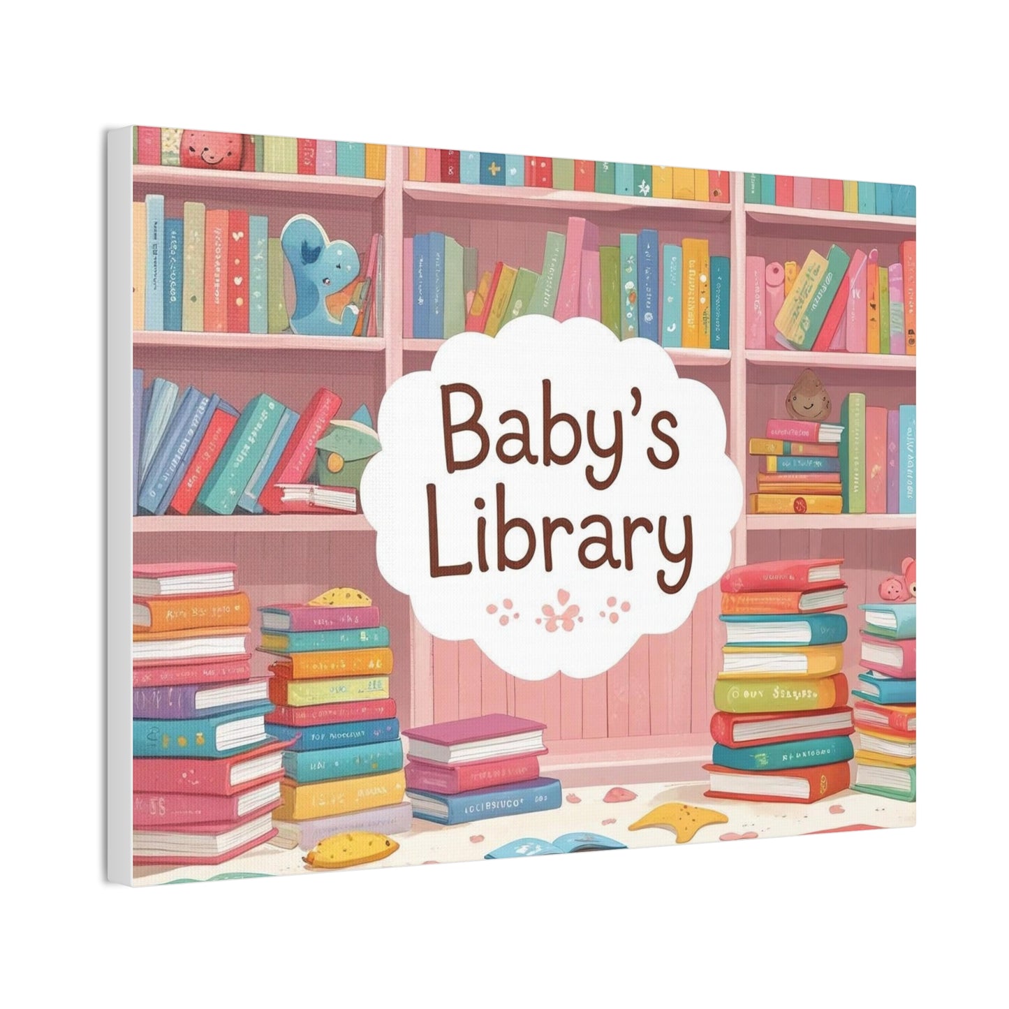 Baby's Library Wall Art