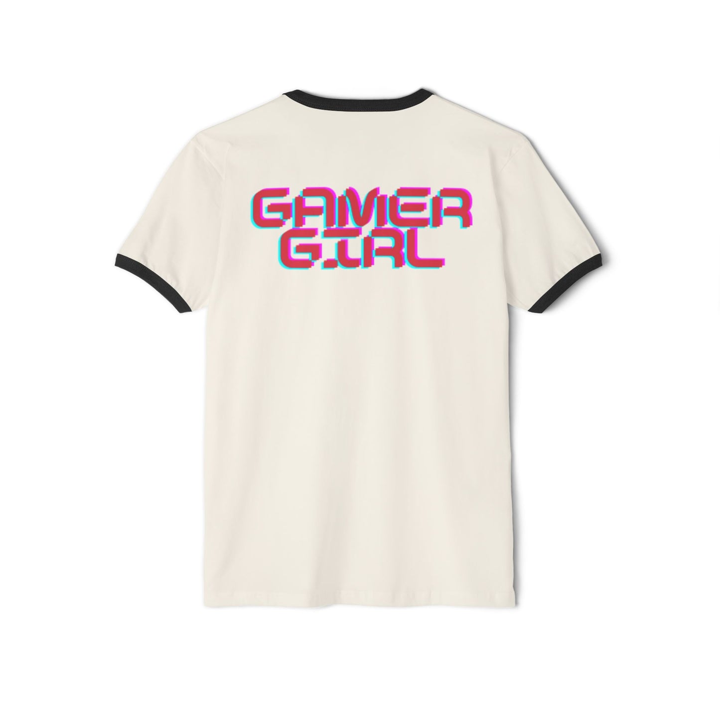 Playful Gamer Girl Ringer Tee