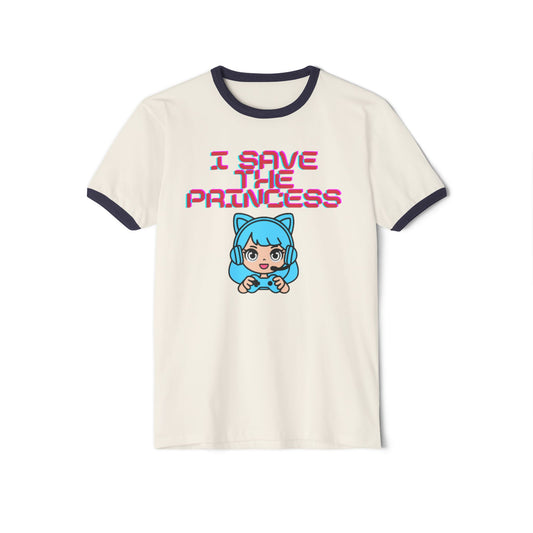 Playful Gamer Girl Ringer Tee