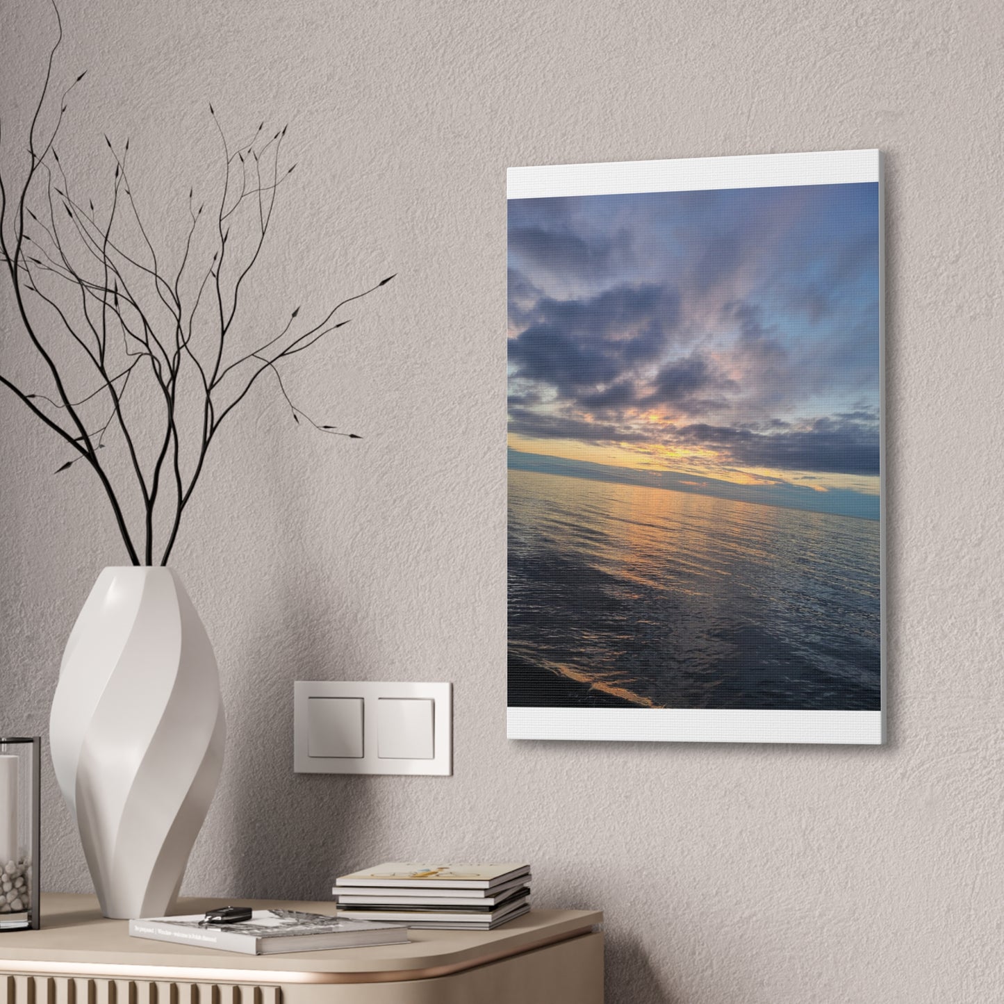 Lake Superior Canvas Stretched
