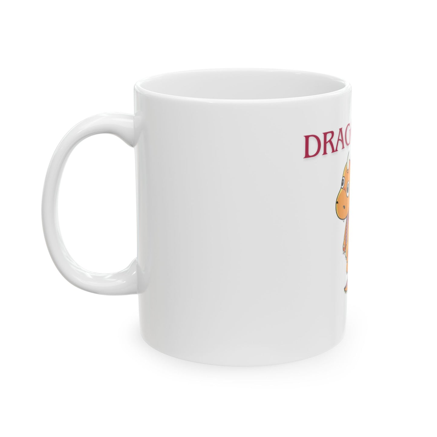 Cute Dragon Ceramic Mug - Perfect for Dragon Lovers