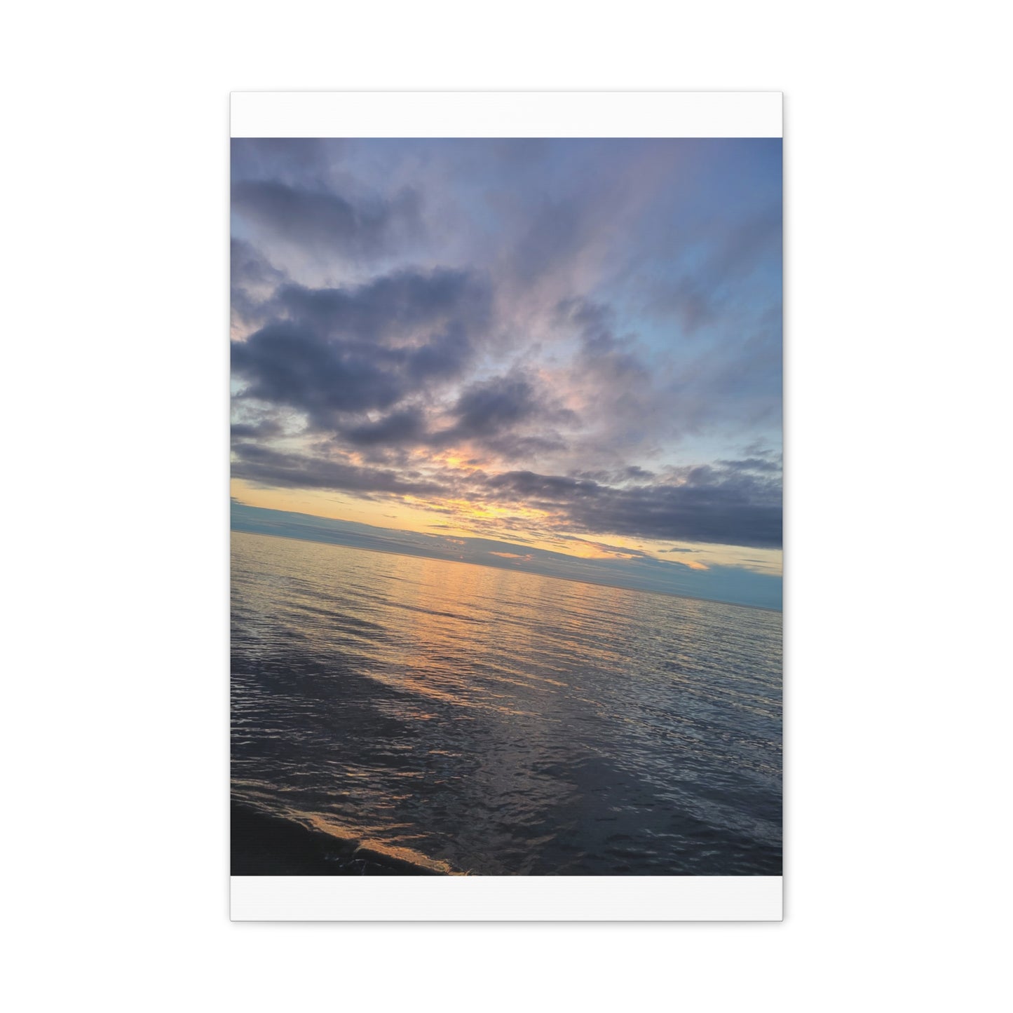 Lake Superior Canvas Stretched