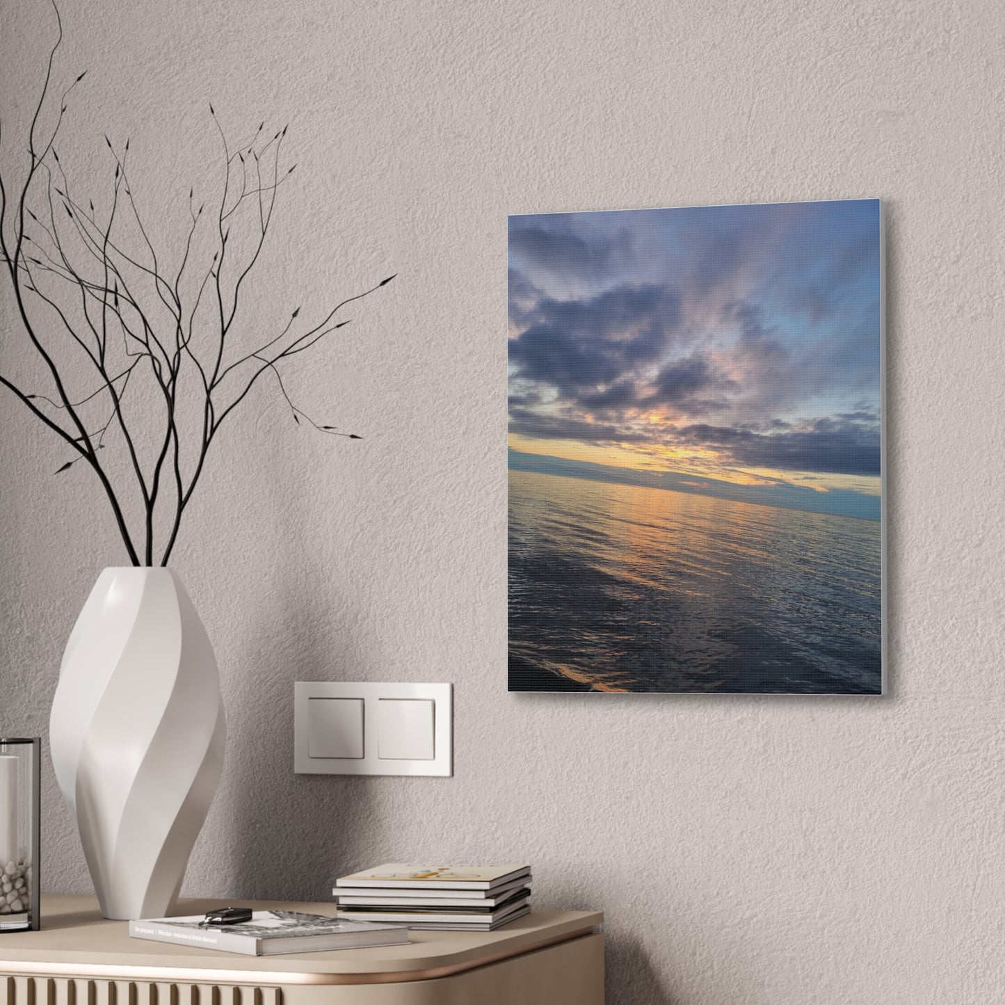 Lake Superior Canvas Stretched