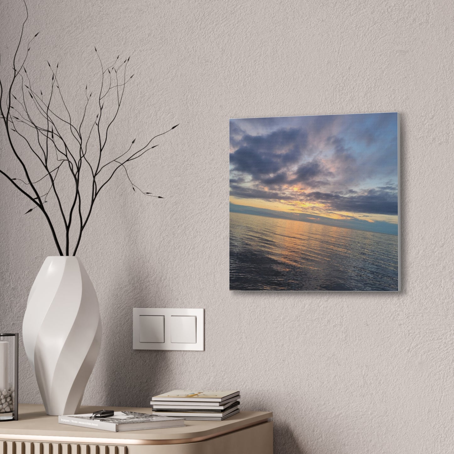 Lake Superior Canvas Stretched
