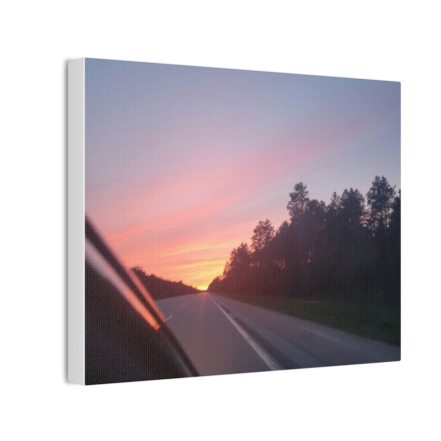 Road Trip Canvas Stretched