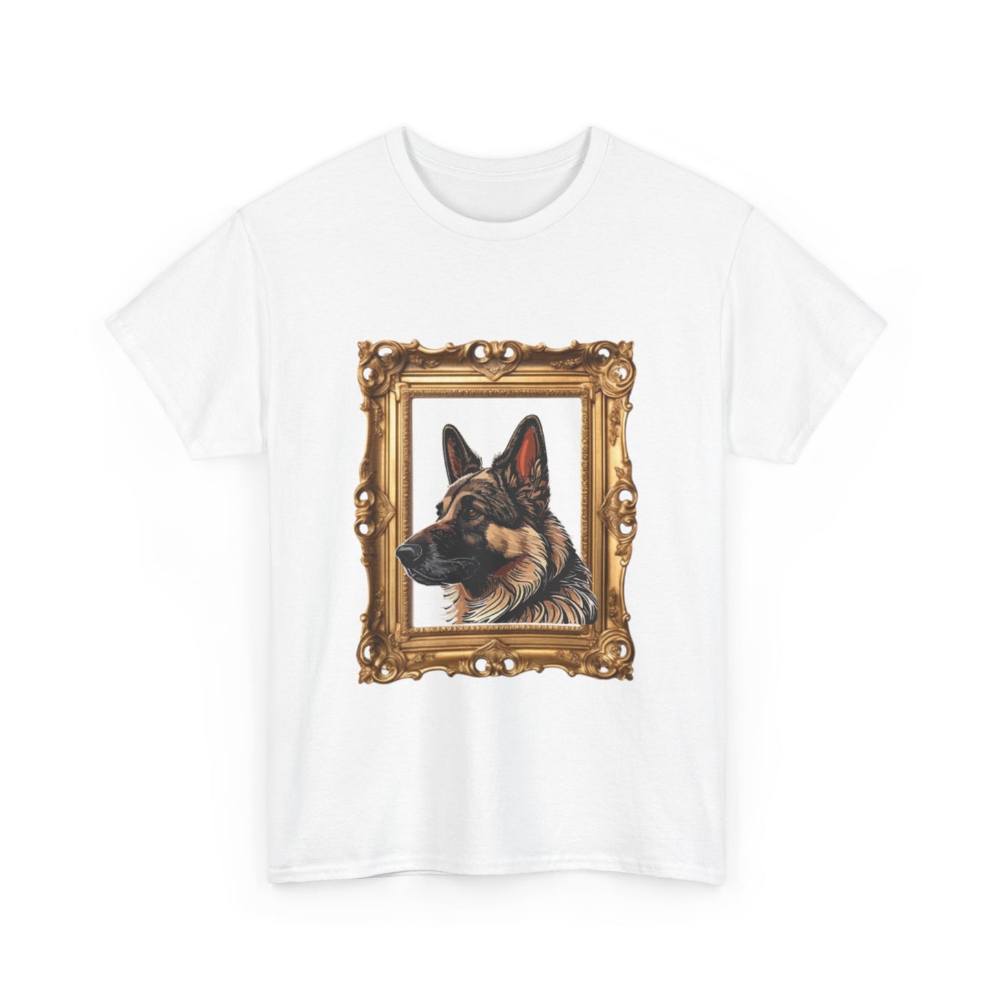 Framed Collection: German Shepherd - Heavy Cotton T-Shirt