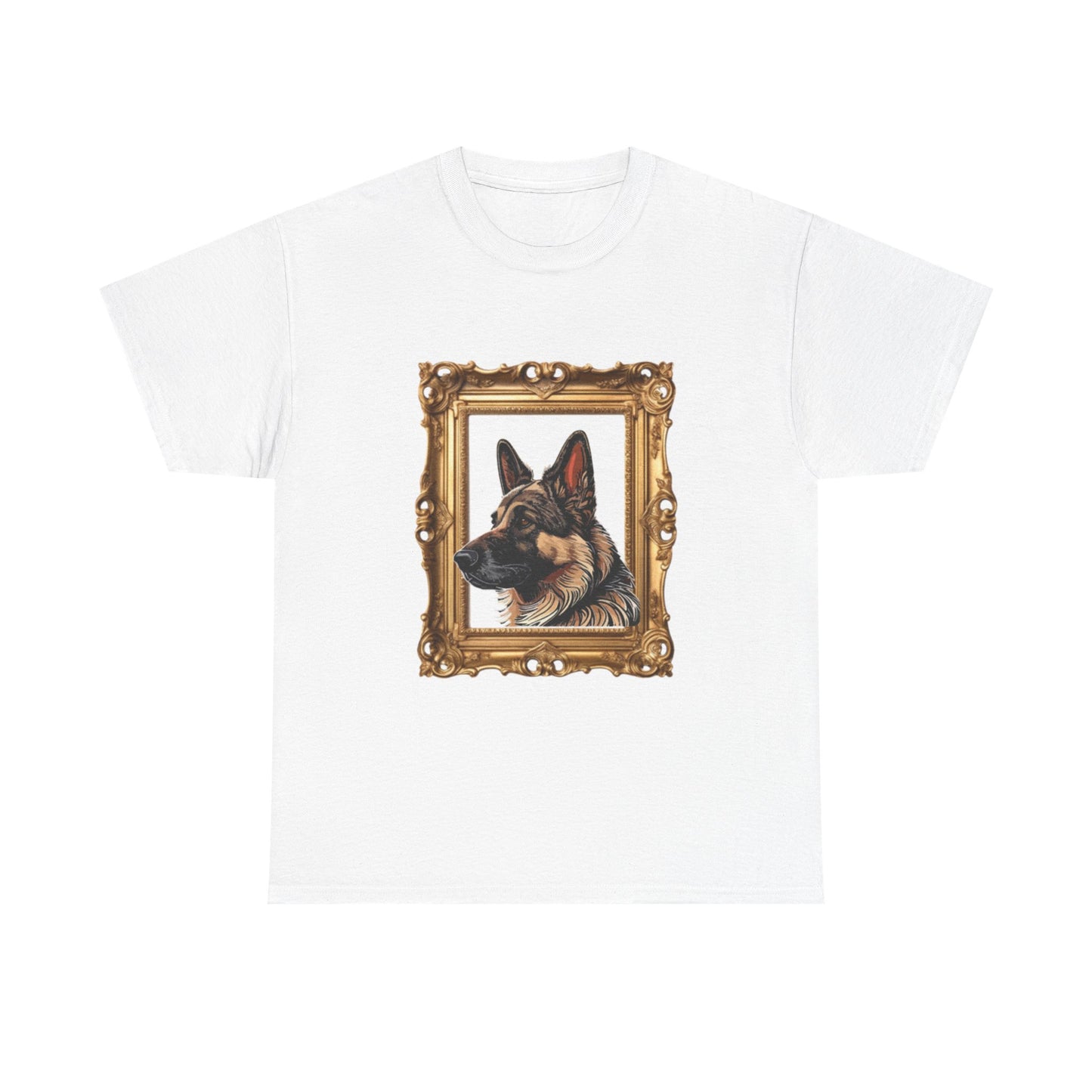 Framed Collection: German Shepherd - Heavy Cotton T-Shirt