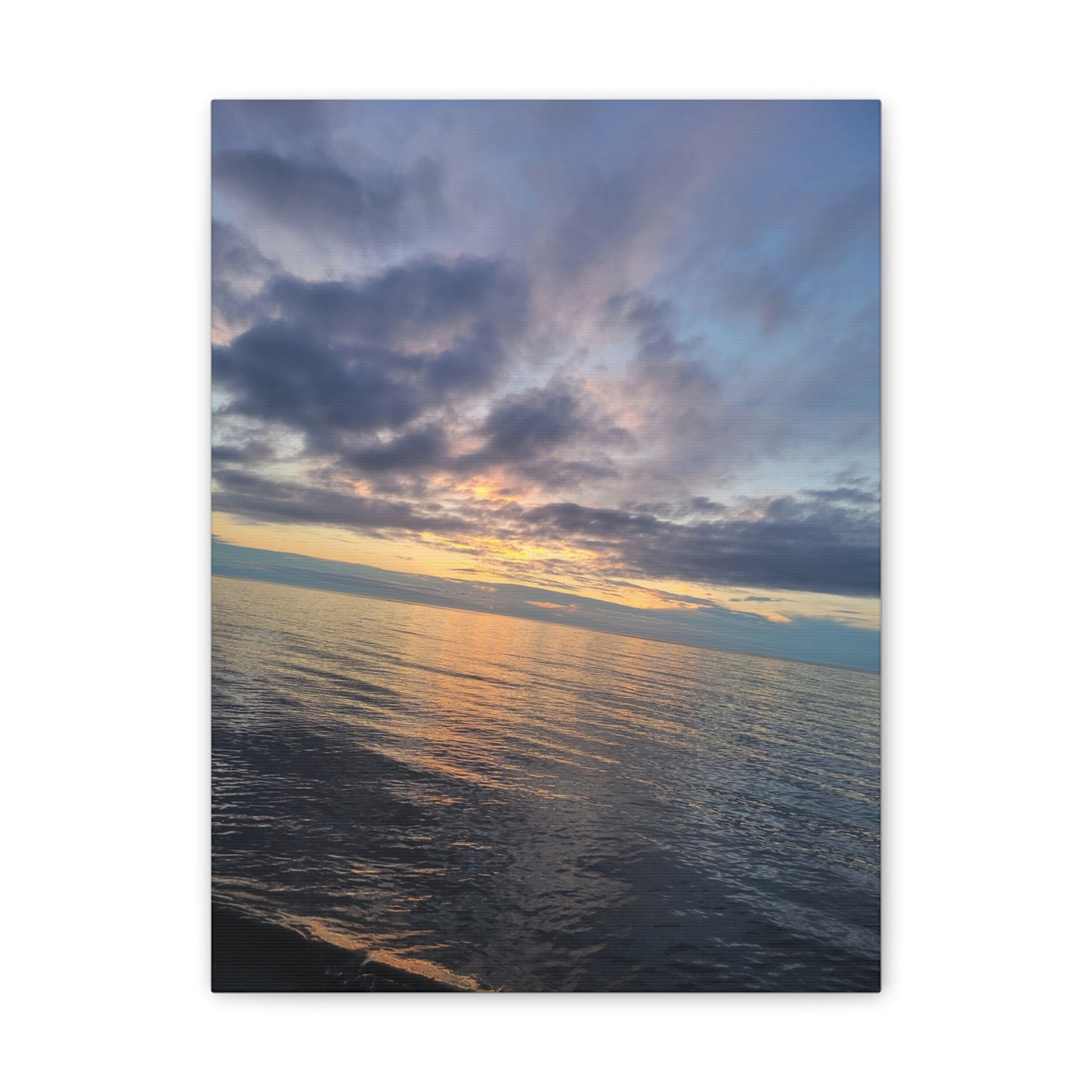 Lake Superior Canvas Stretched